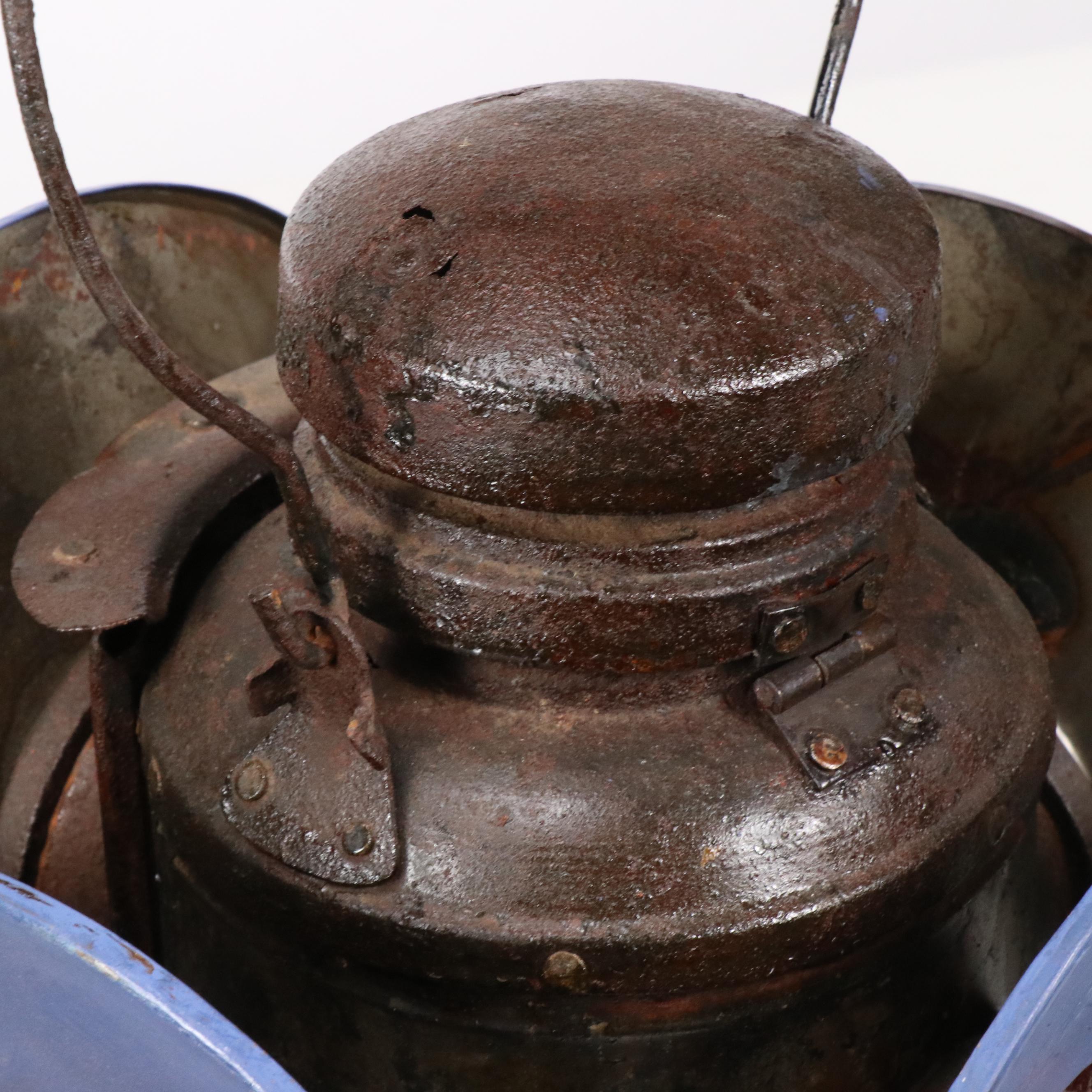 Adlake Style Metal Railroad Lanterns