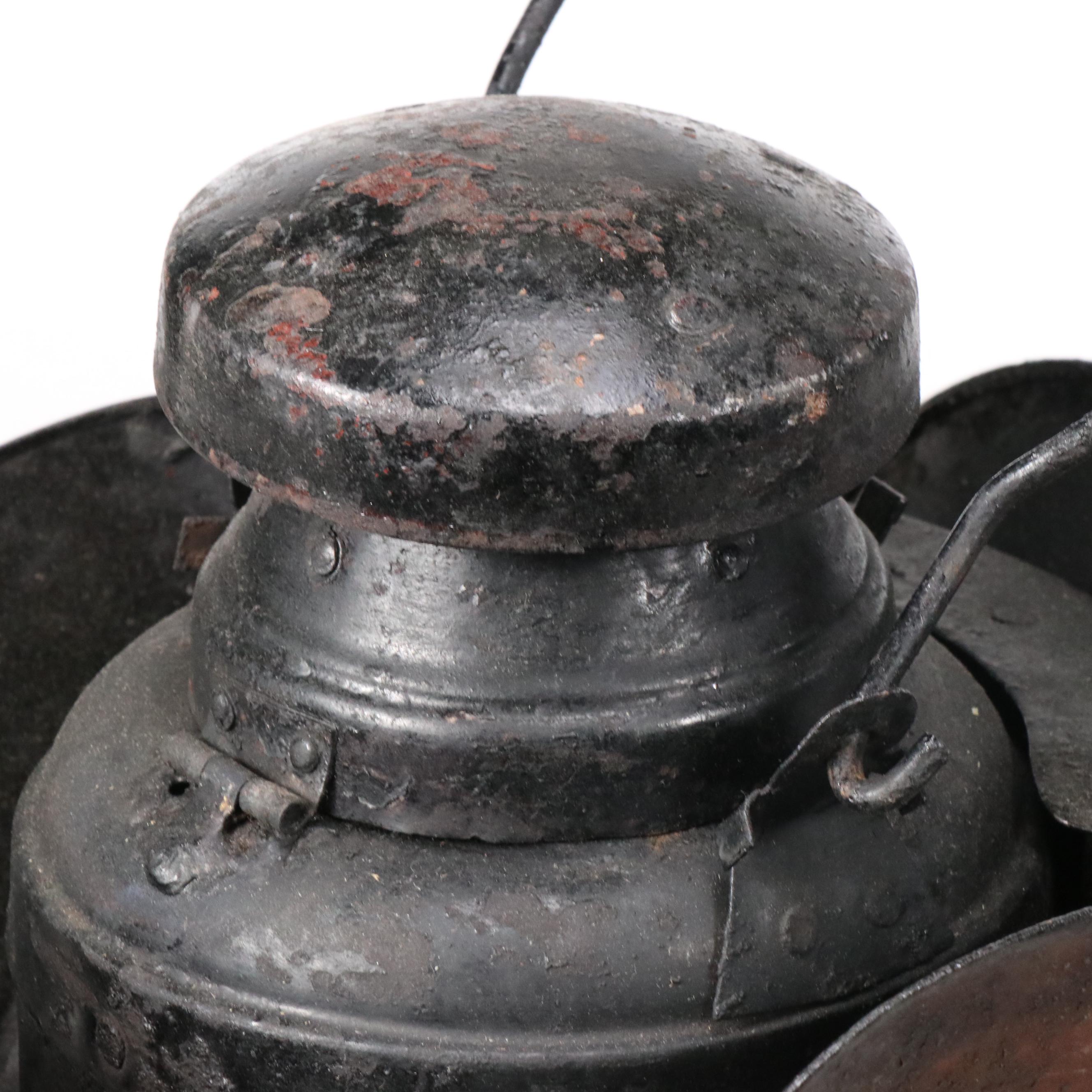 Adlake Style Metal Railroad Lanterns