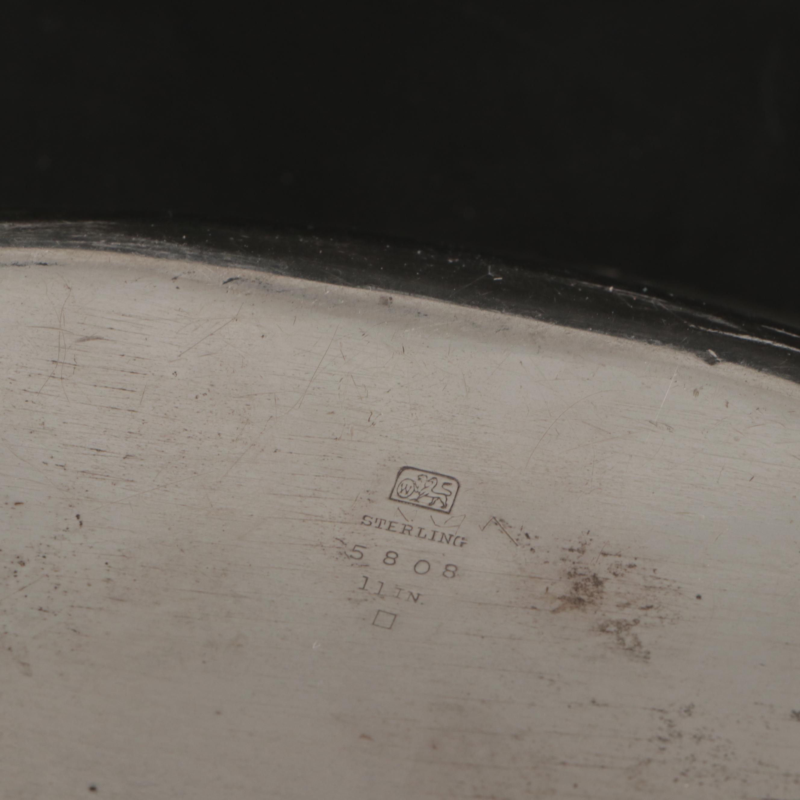 Sterling Whiting Bowl, Fisher Sterling Sugar Bowl, and More Sterling Tableware