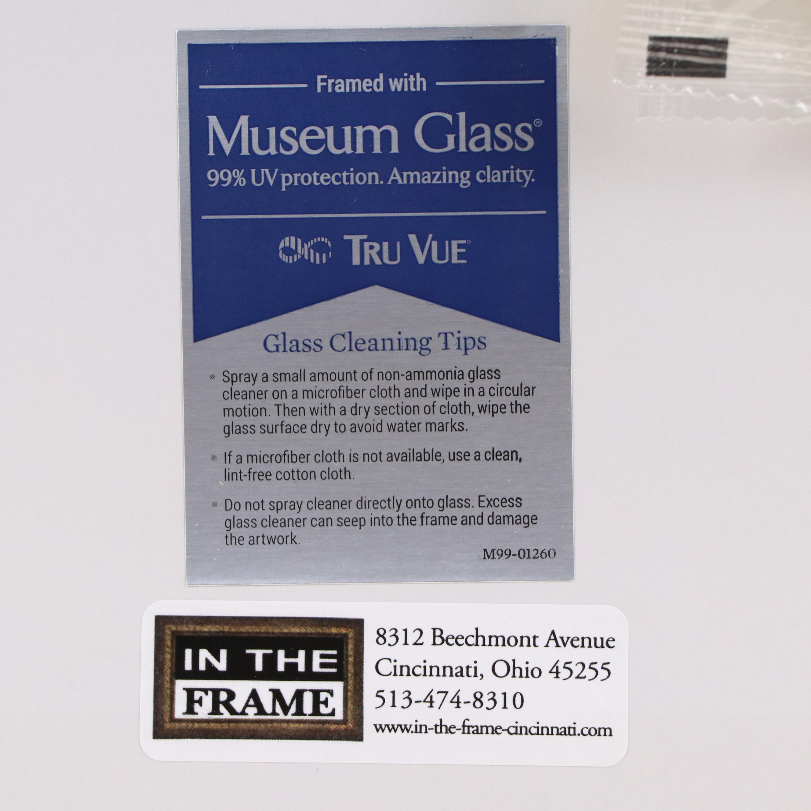 Susan Godby Acrylic Painting of Three Birch Trees, 21st Century