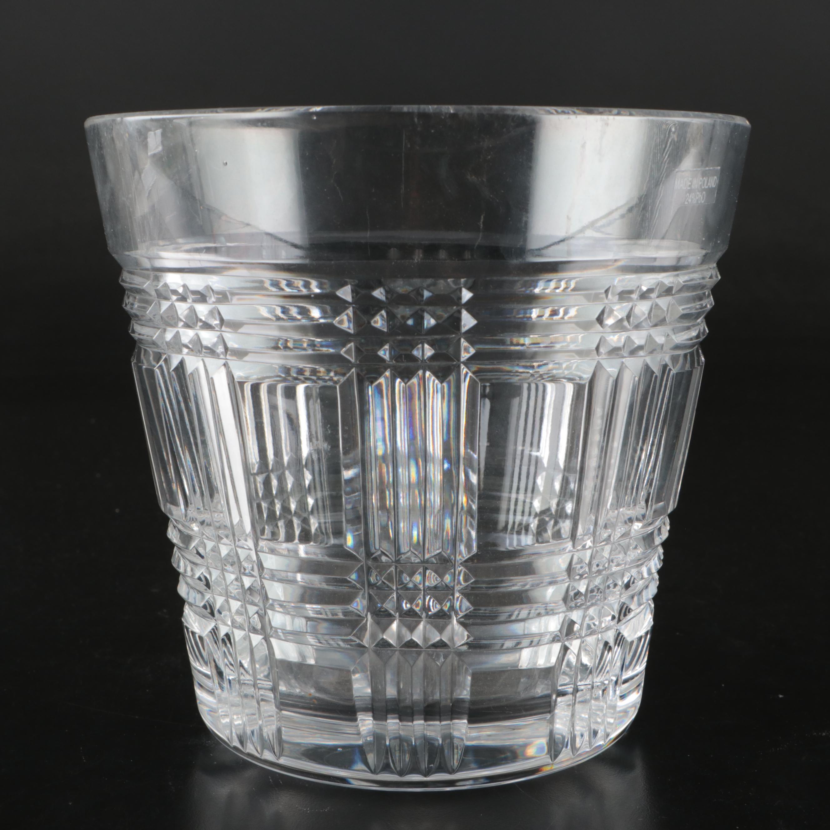 Ralph Lauren "Glen Plaid" and More Crystal Ice Buckets