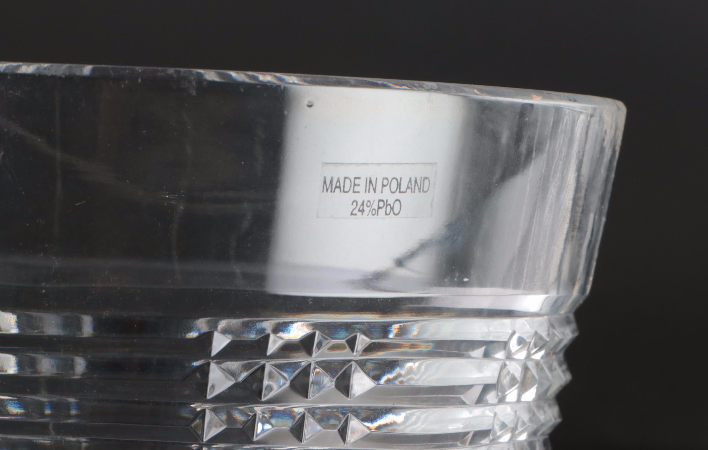 Ralph Lauren "Glen Plaid" and More Crystal Ice Buckets