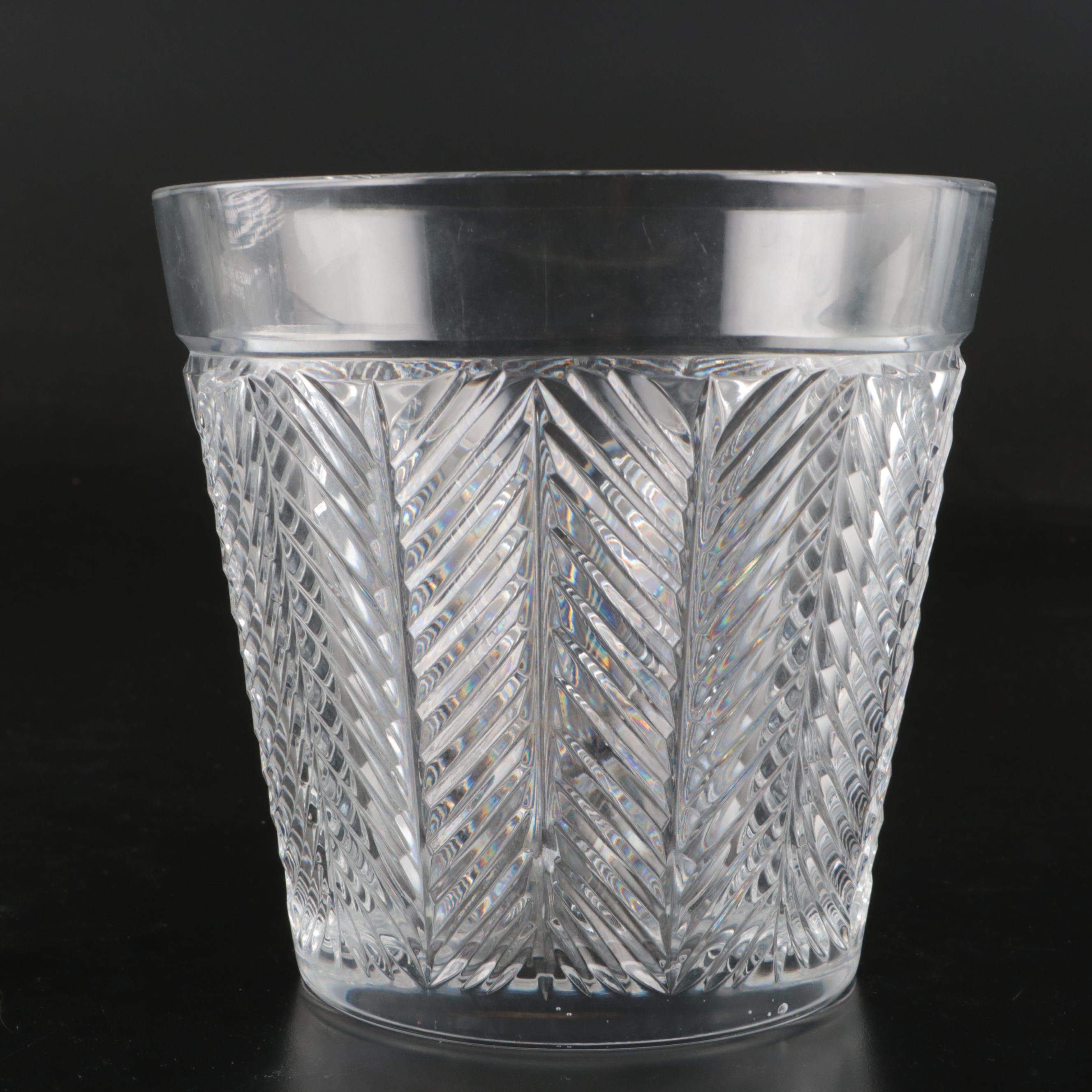 Ralph Lauren "Glen Plaid" and More Crystal Ice Buckets