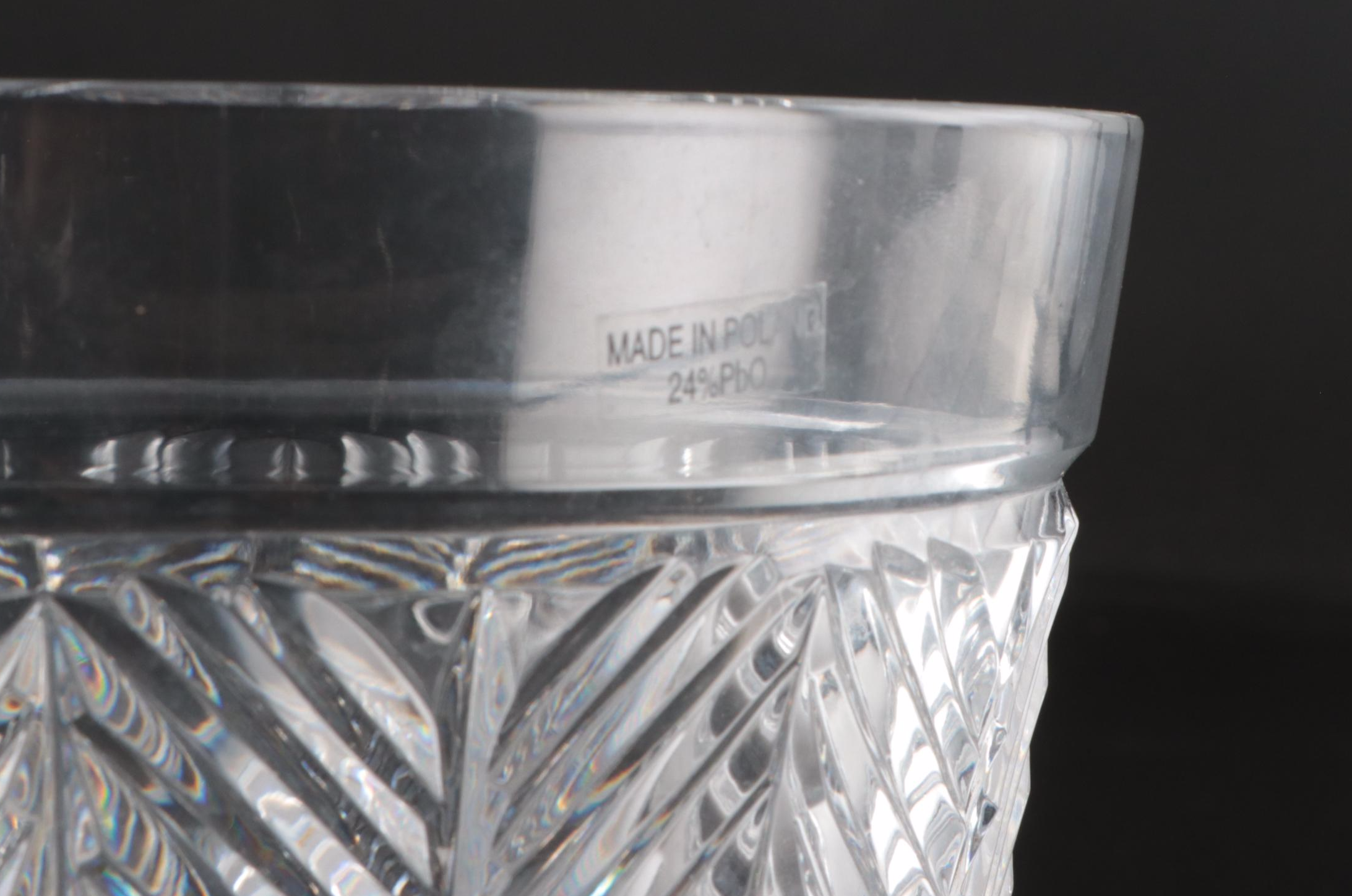Ralph Lauren "Glen Plaid" and More Crystal Ice Buckets