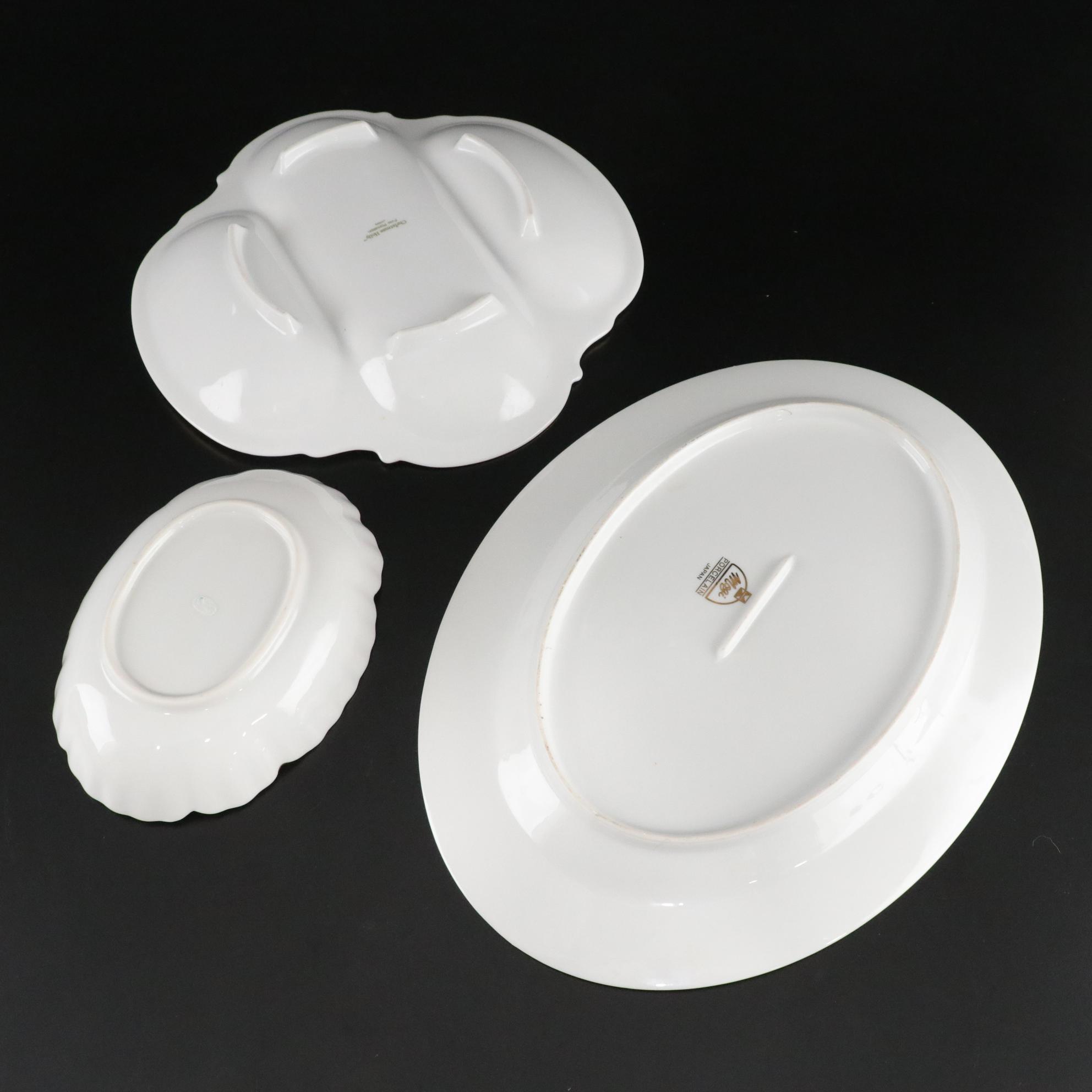 "Christmas Holly" Porcelain Dinner Service for Eight