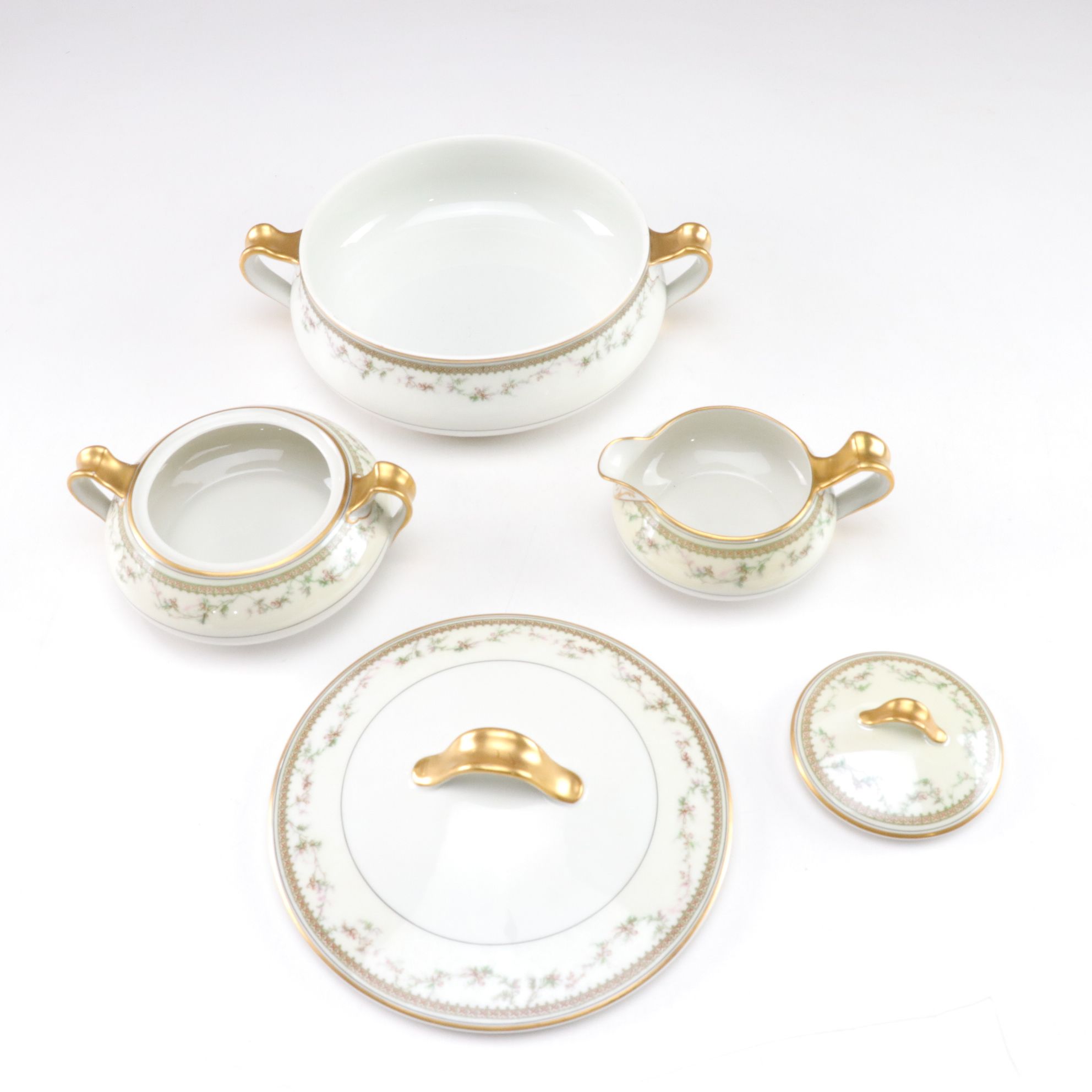 Haviland "Yale" Six Piece Set for Six Diners & More