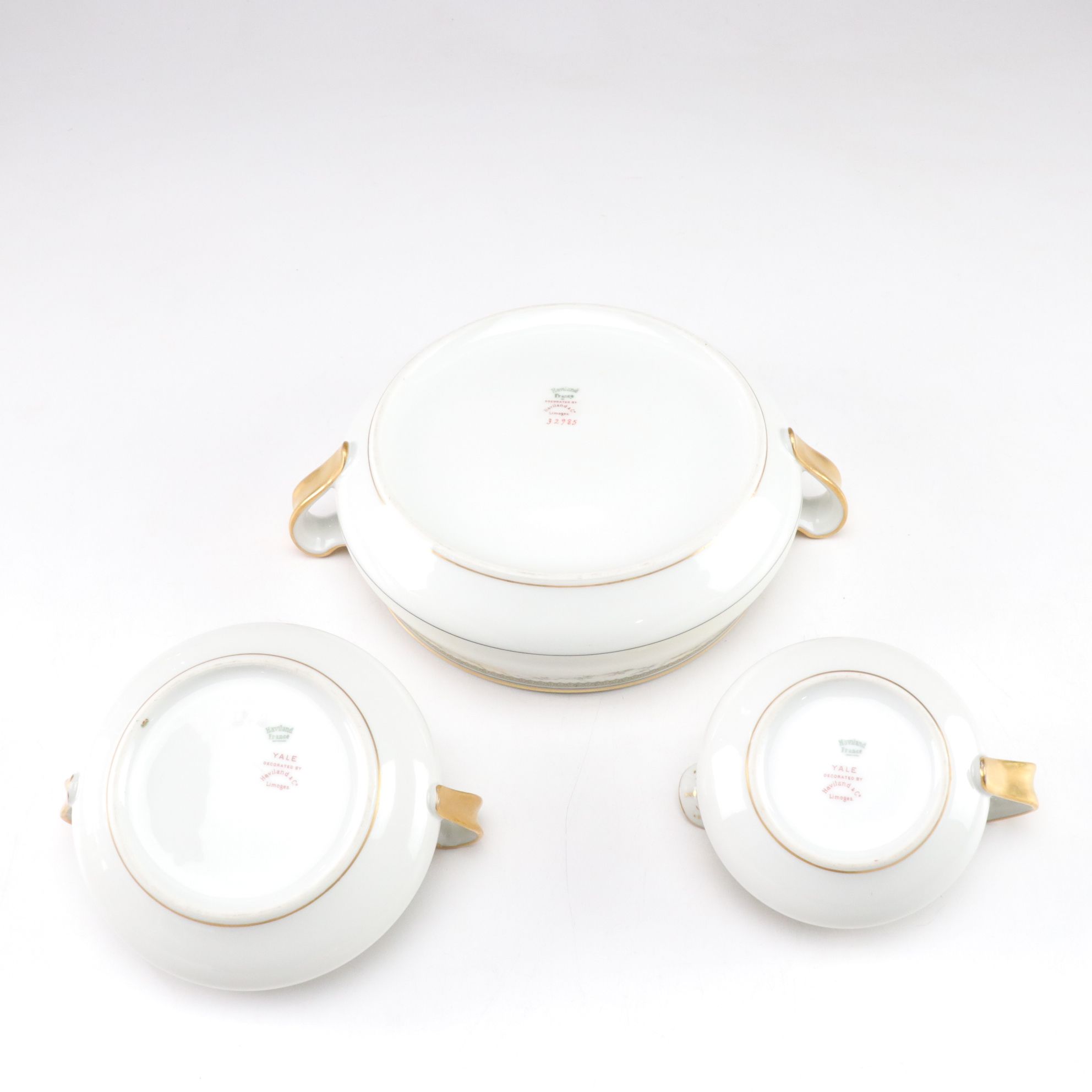 Haviland "Yale" Six Piece Set for Six Diners & More