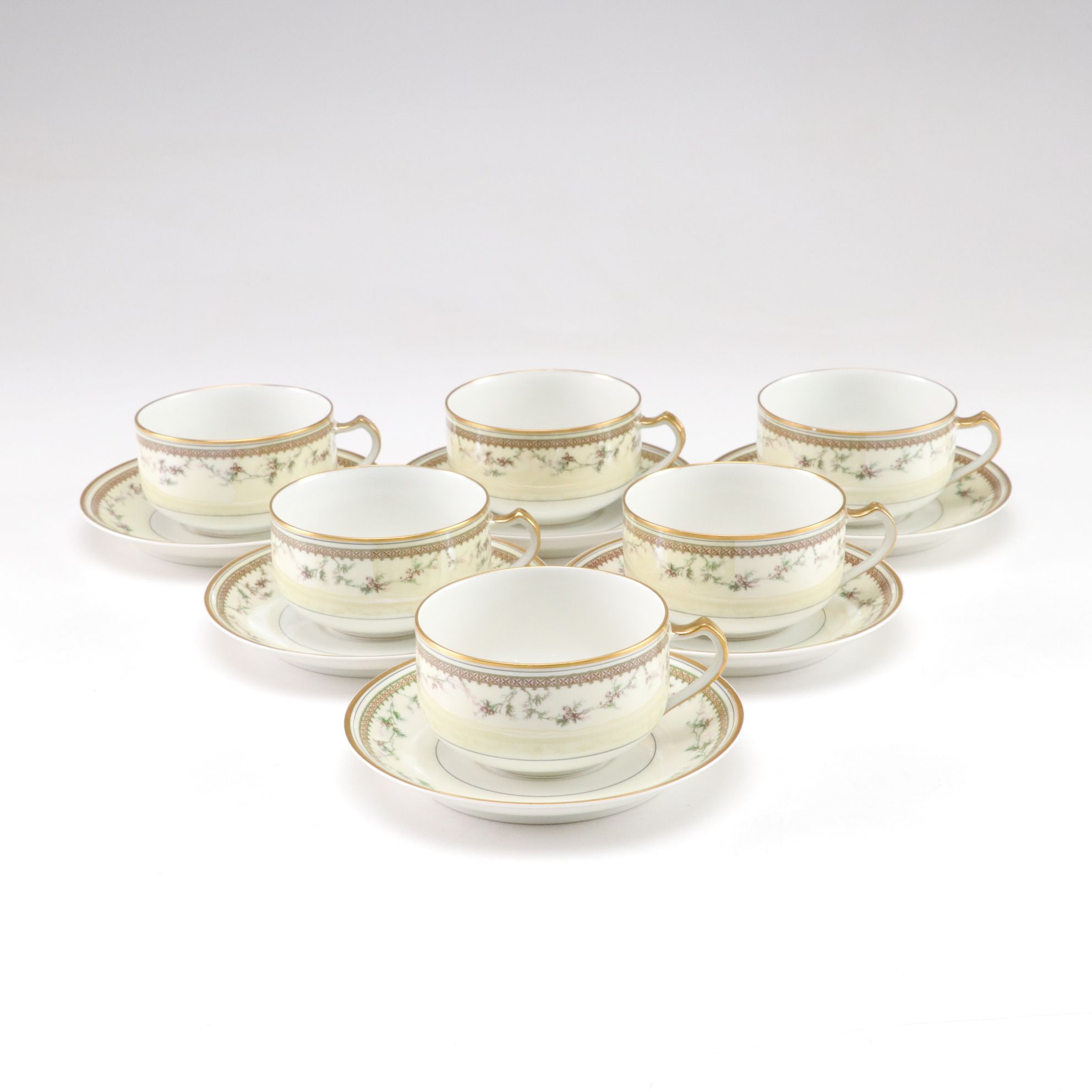 Haviland "Yale" Six Piece Set for Six Diners & More