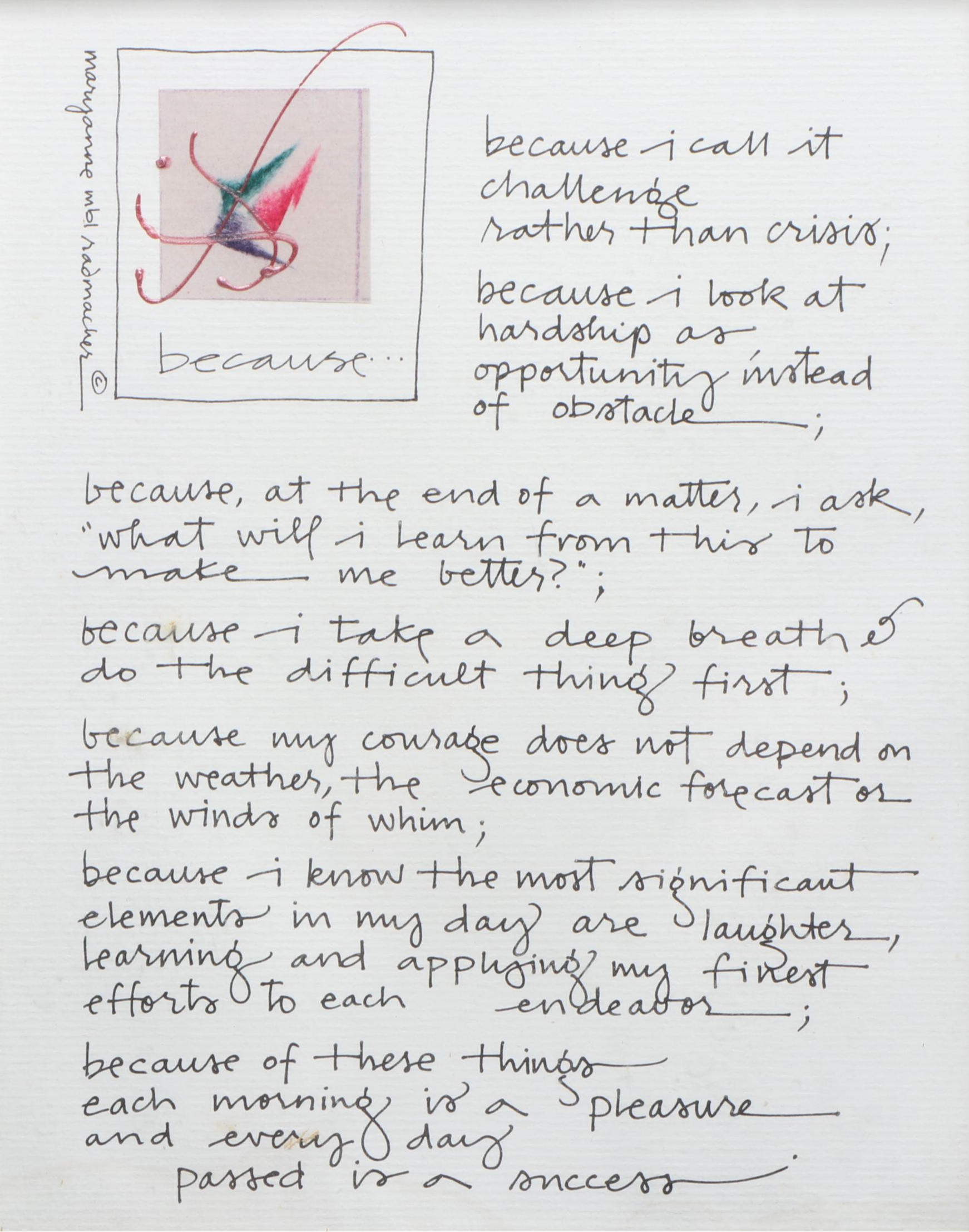 Framed Calligraphy Texts and More Inspirational Framed Works