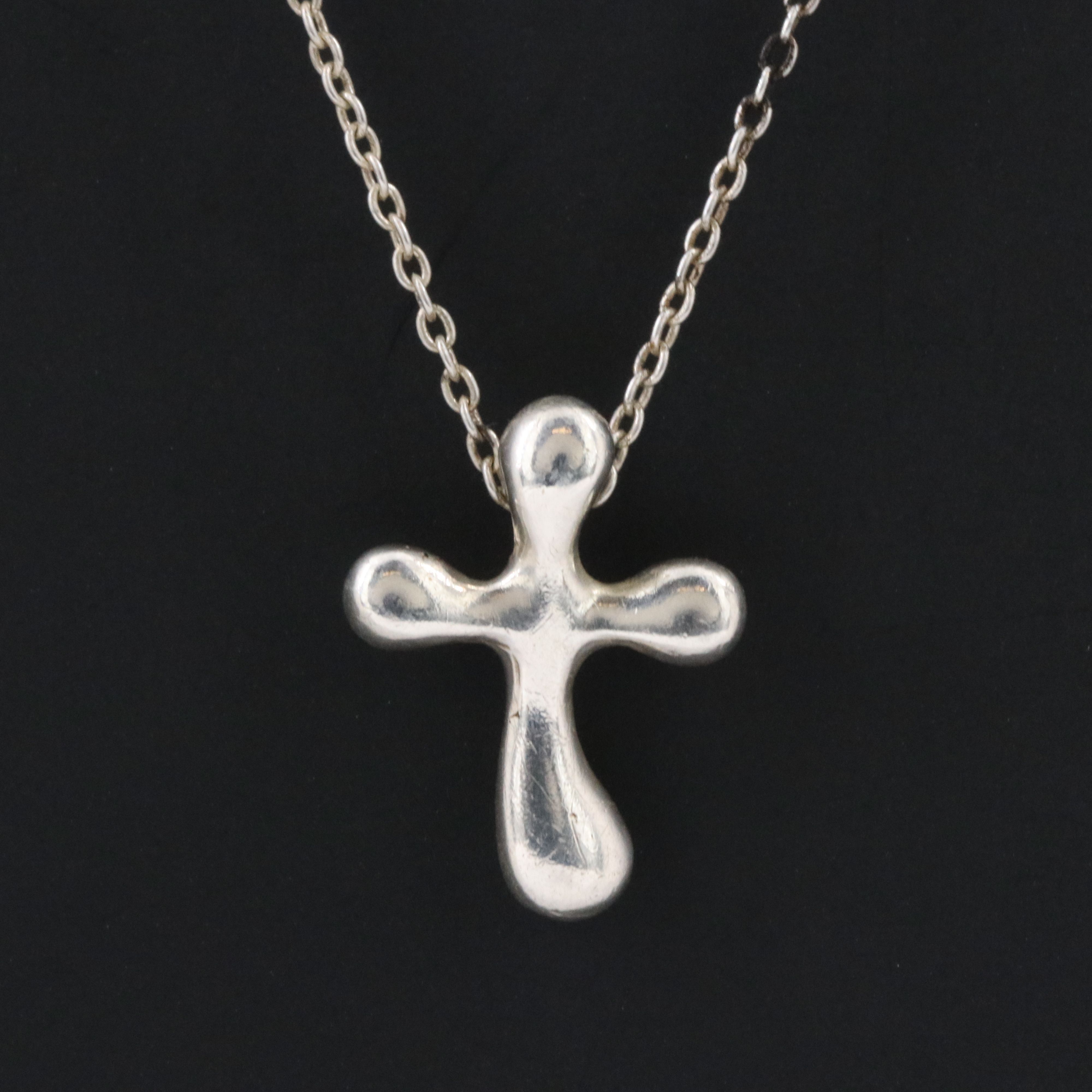 Elsa Peretti for Tiffany & Co. Sterling Cross Necklace