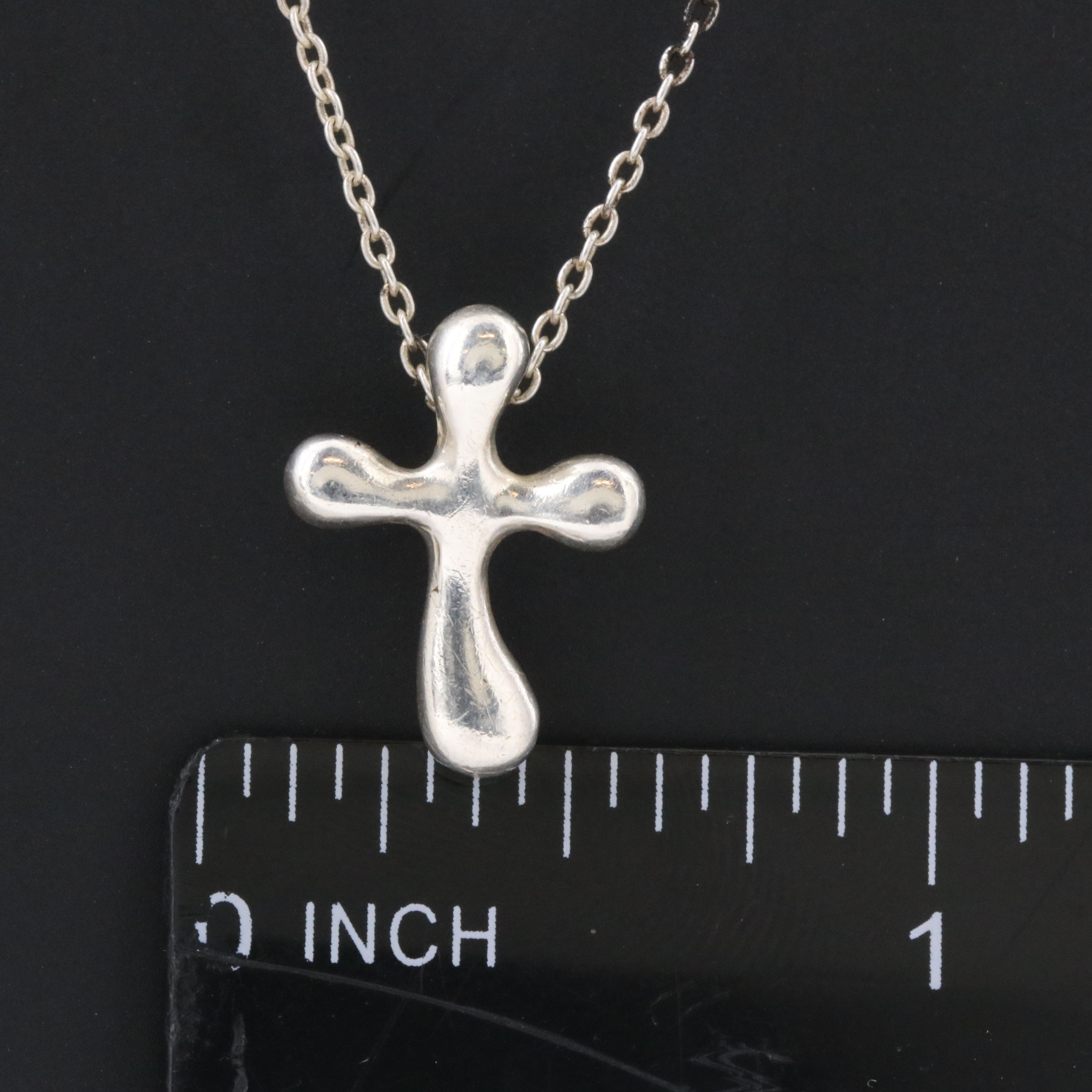 Elsa Peretti for Tiffany & Co. Sterling Cross Necklace