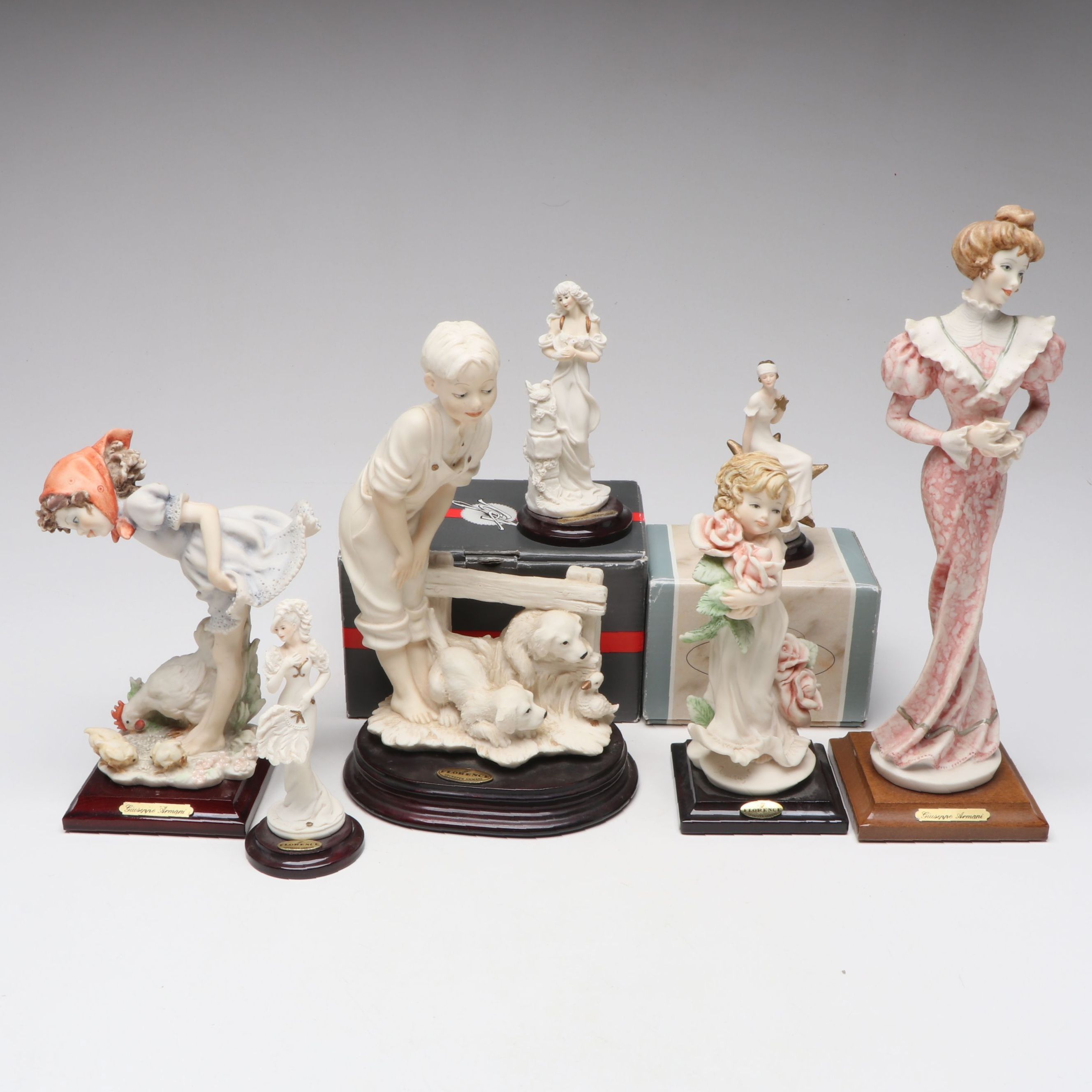 Giuseppe Armani "Tender Hearts," "Chantal," and More Porcelain Figurines