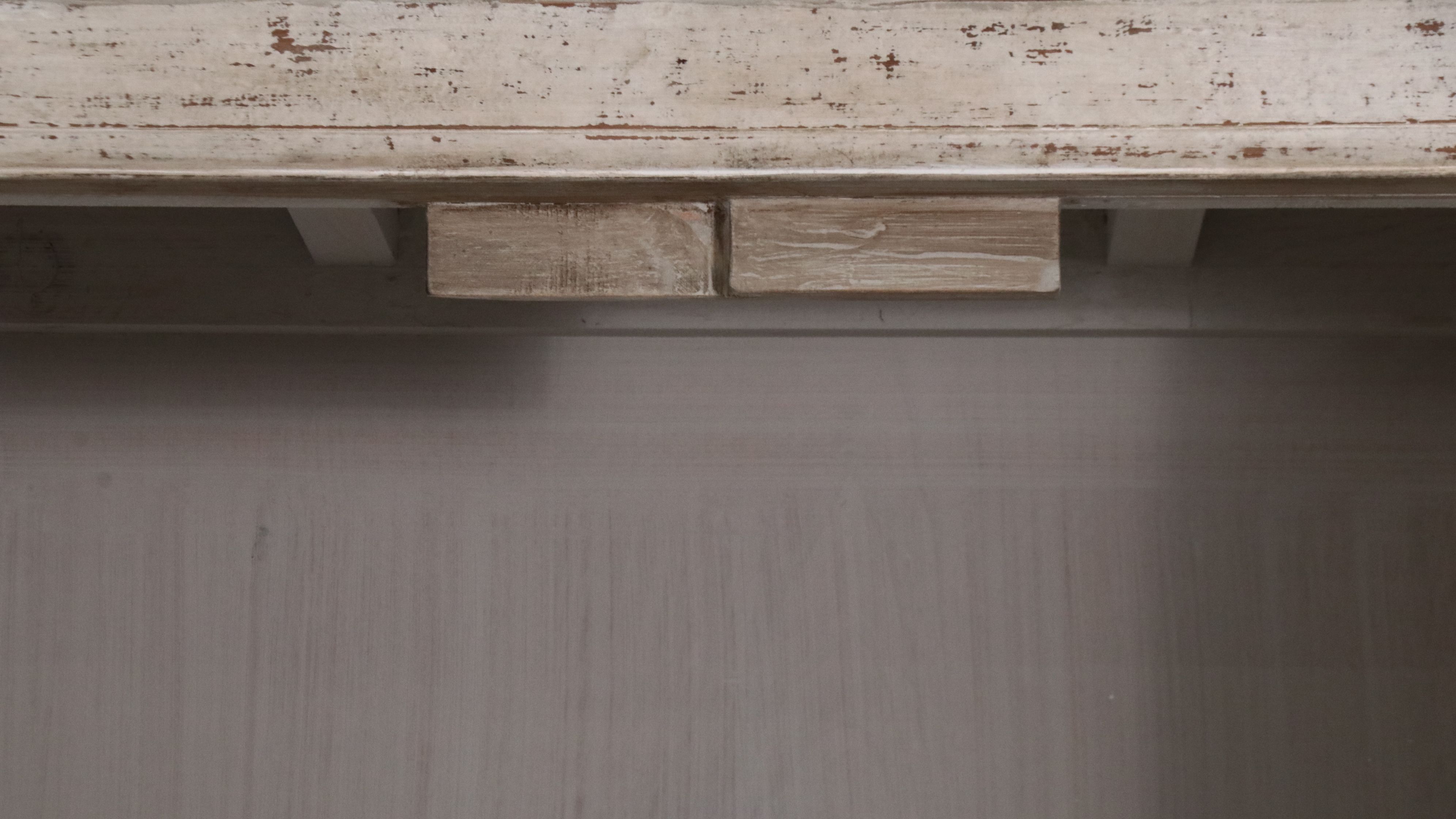 Southeast Asian Style Painted Wood Salvaged Door Armoire