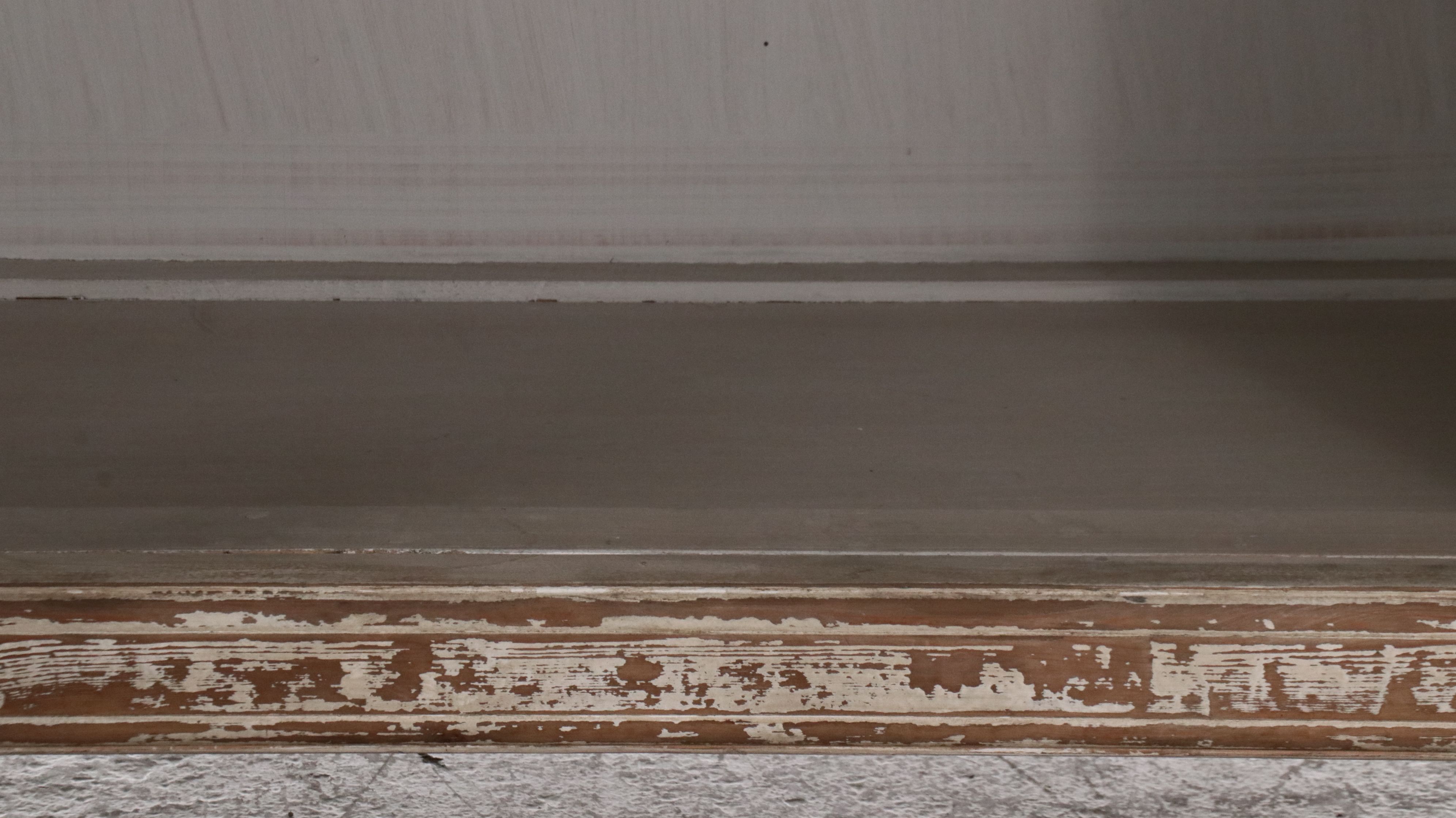 Southeast Asian Style Painted Wood Salvaged Door Armoire