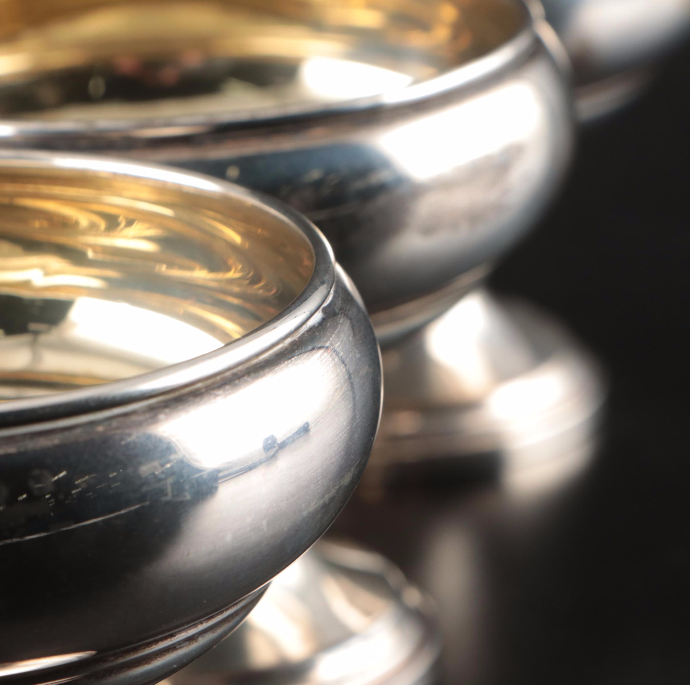 Revere Silver Co. Sterling Silver Salt Cellars