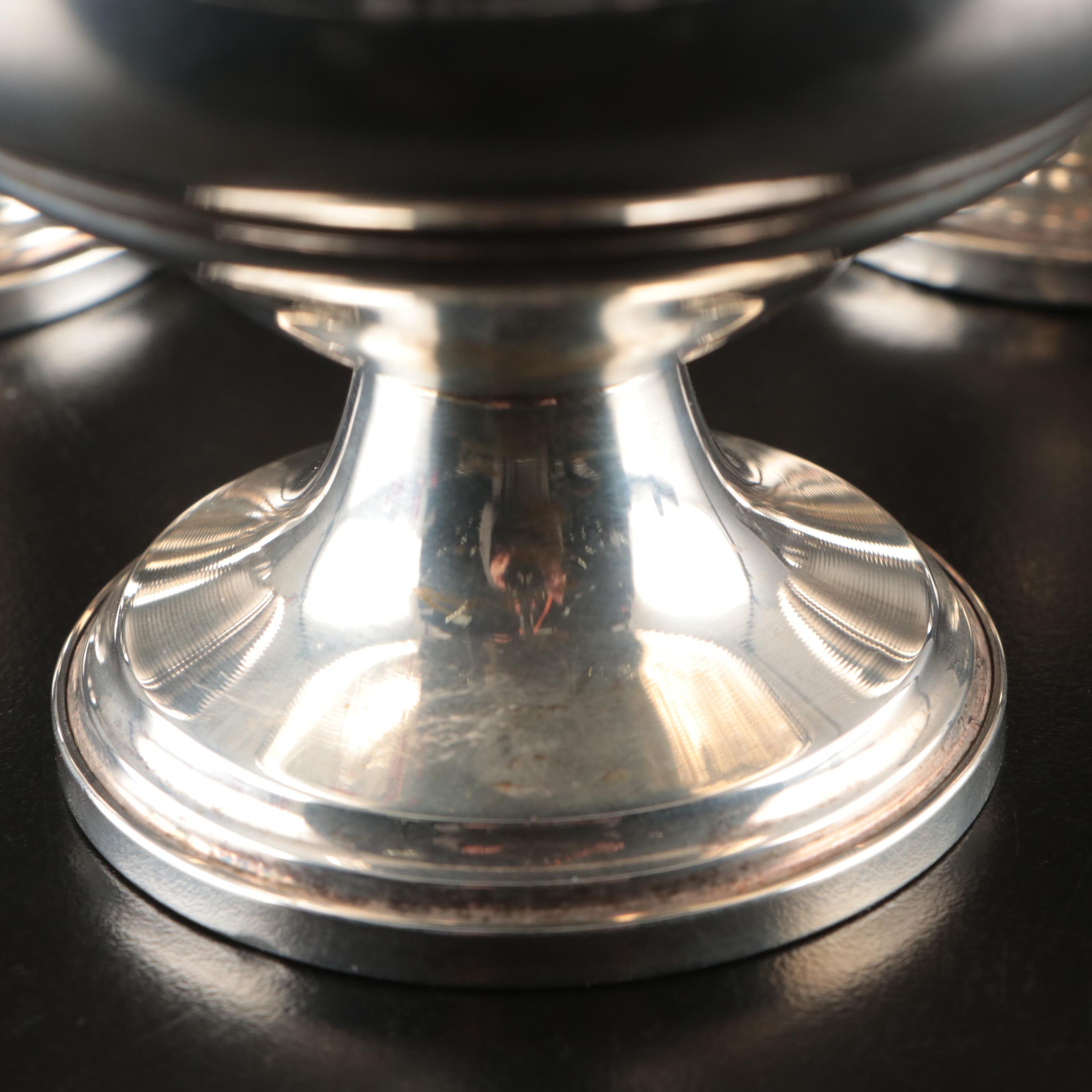 Revere Silver Co. Sterling Silver Salt Cellars