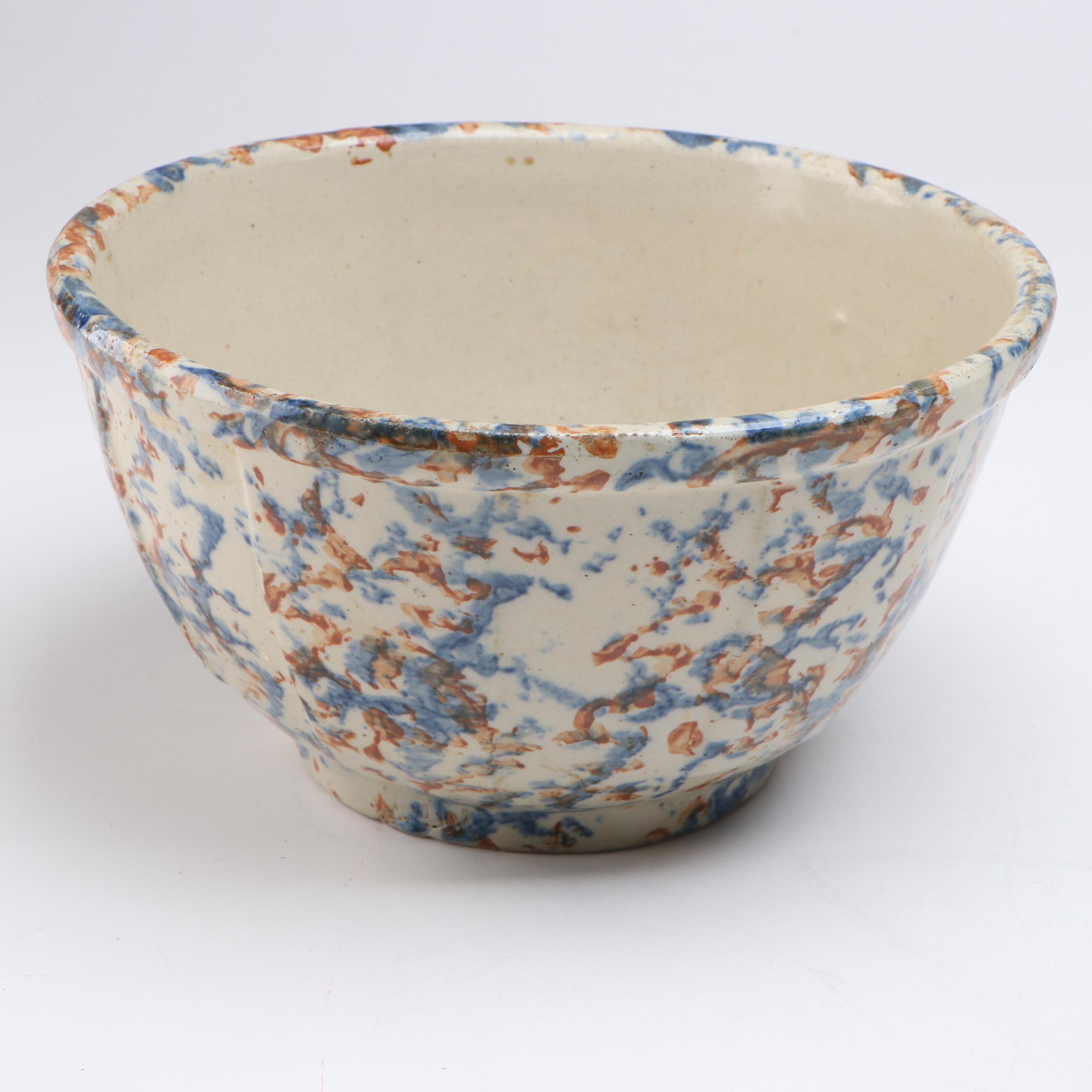 The Potting Shed "Dedham Rabbit" with Spongeware Bowls and Other Tableware