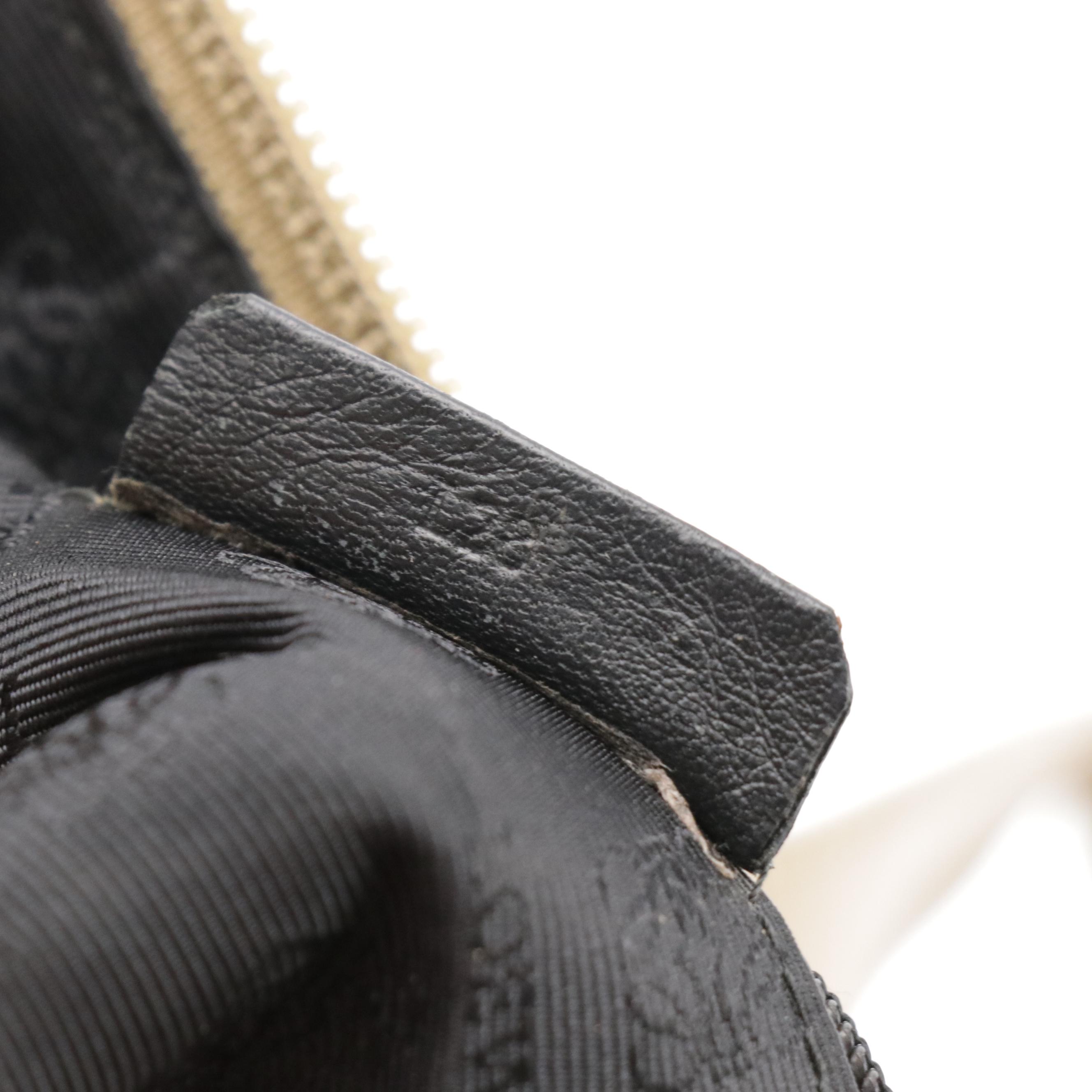 Loewe Zip Tote in Brown Patent Leather