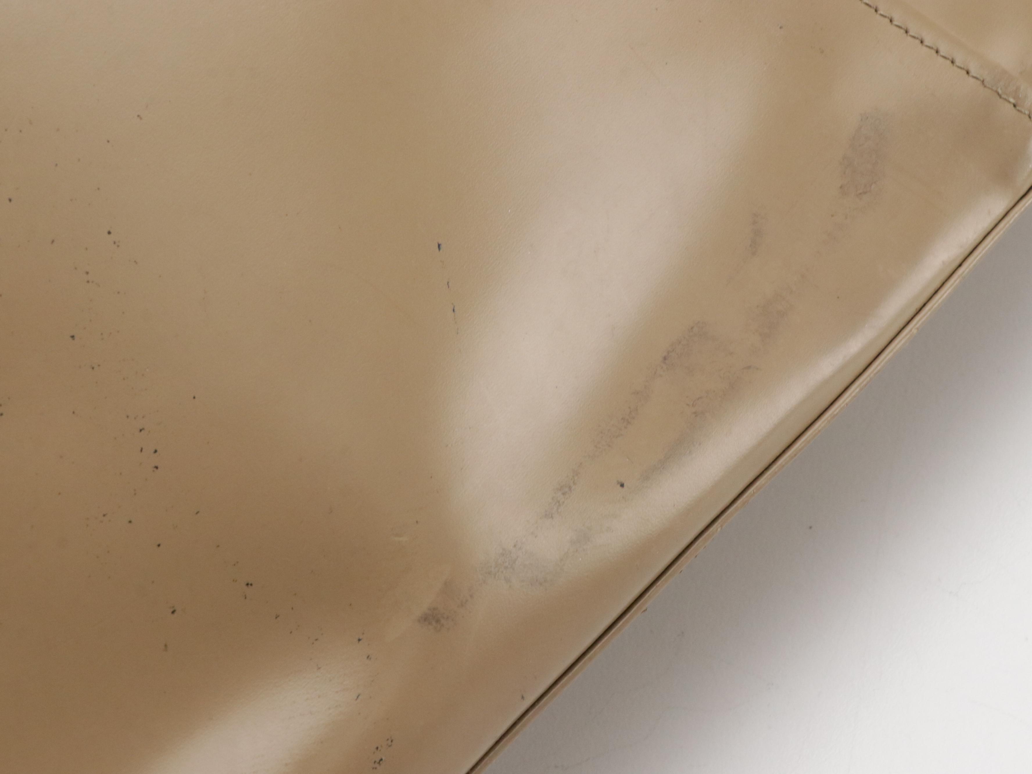 Loewe Zip Tote in Brown Patent Leather