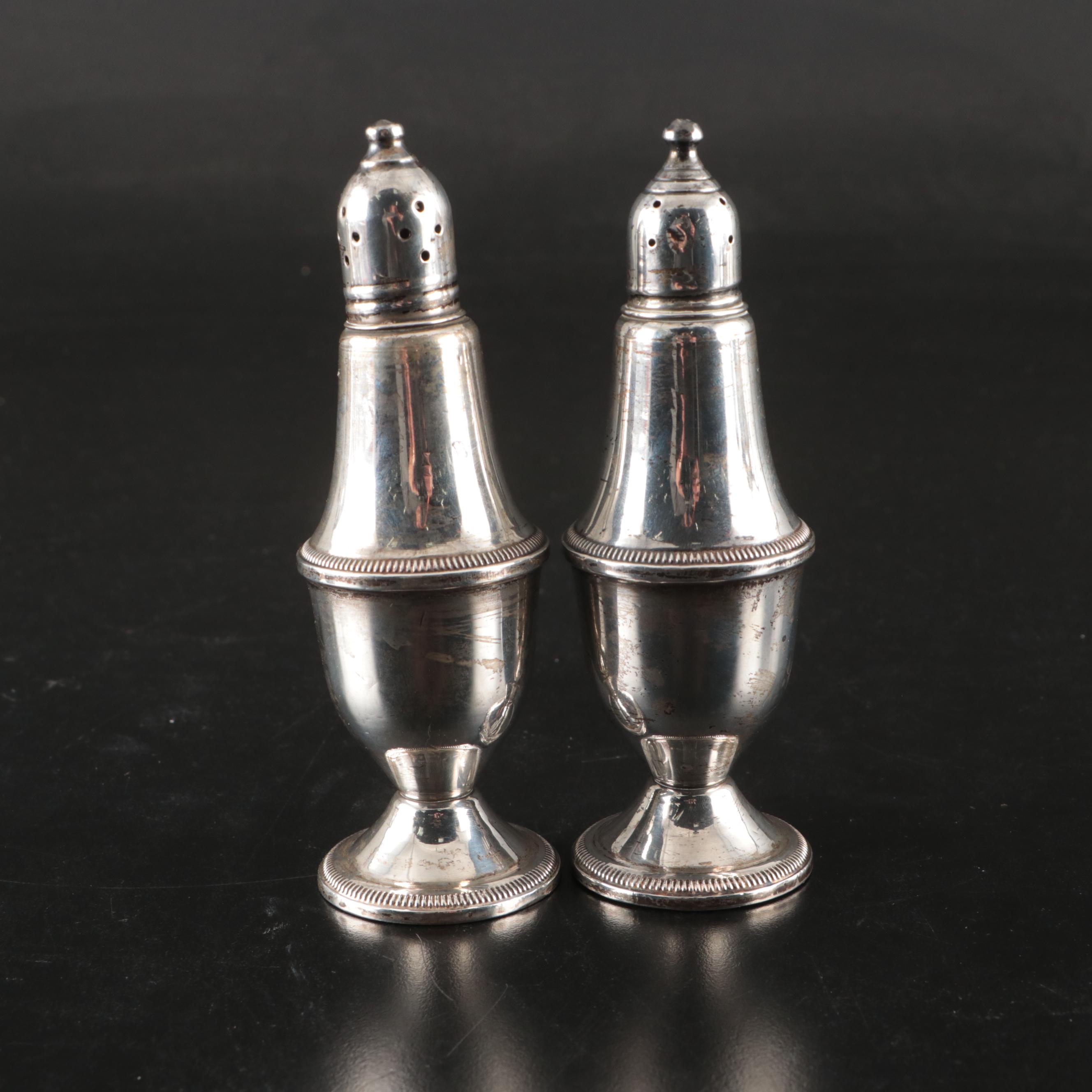 Reed & Barton Sterling Silver Sugar and Creamer with Other American Tableware