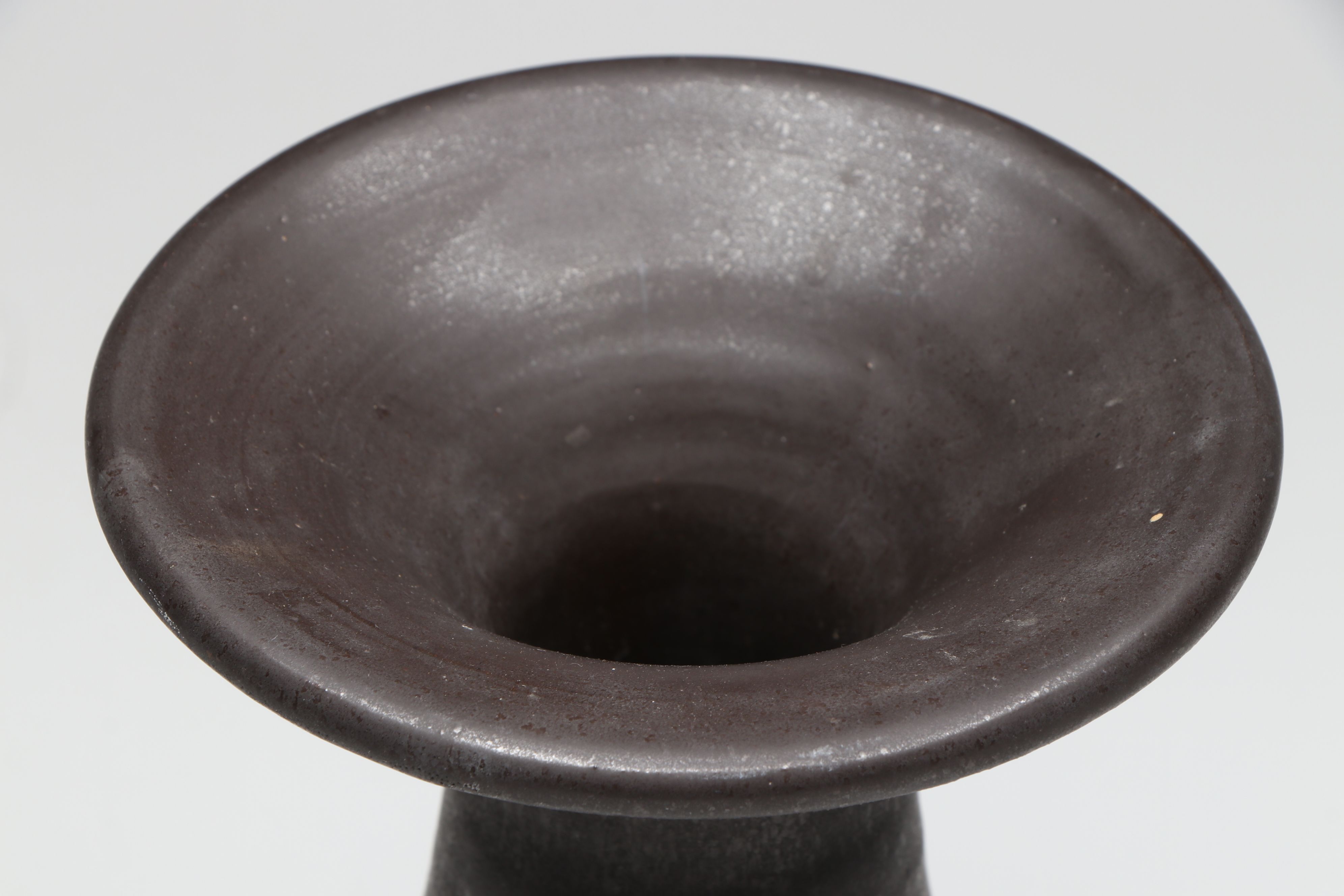 Cast Metal Candle Sticks with Vase and Wall Plaque