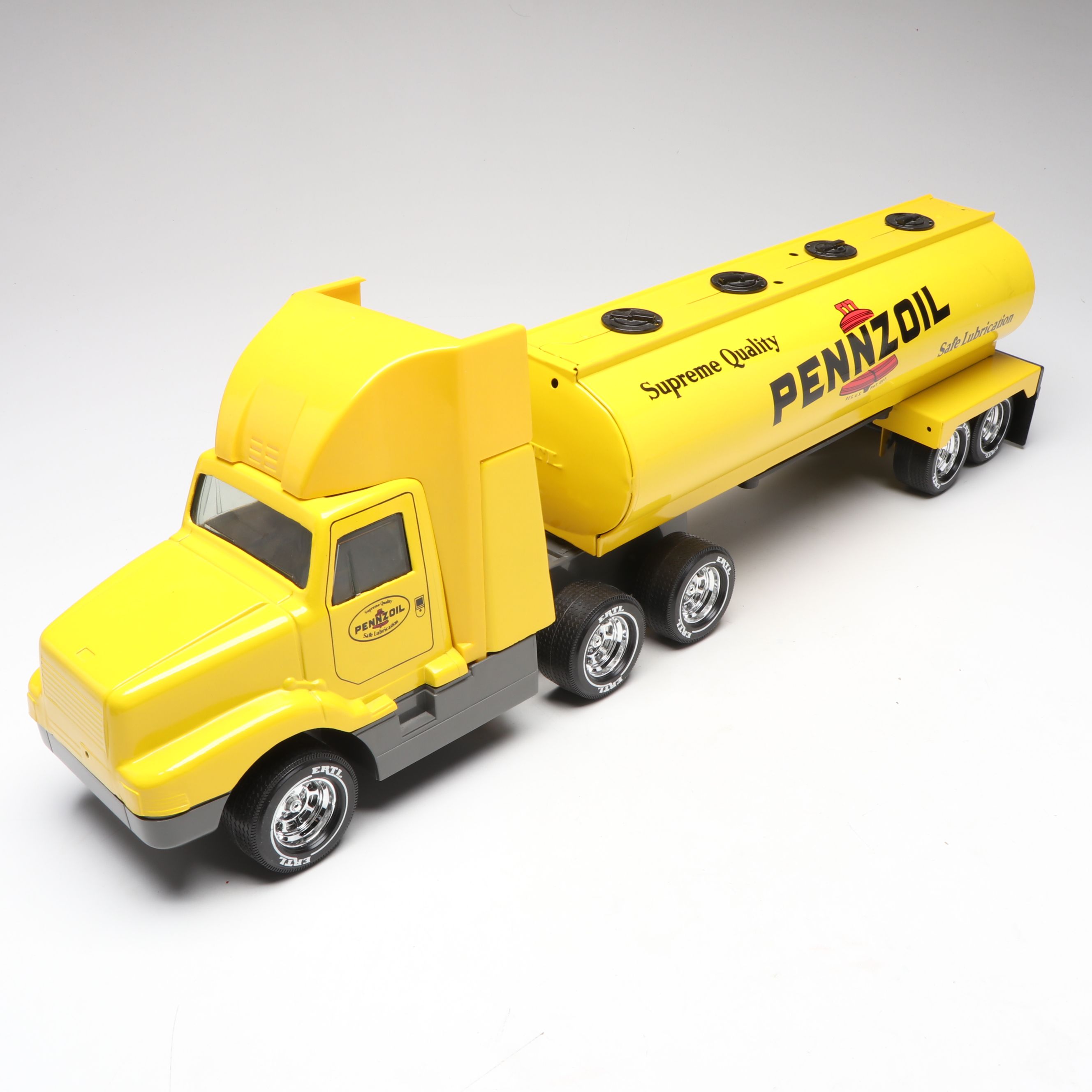 ERTL Pennzoil and Allied Diecast Trucks with Buddy L Gas Pump