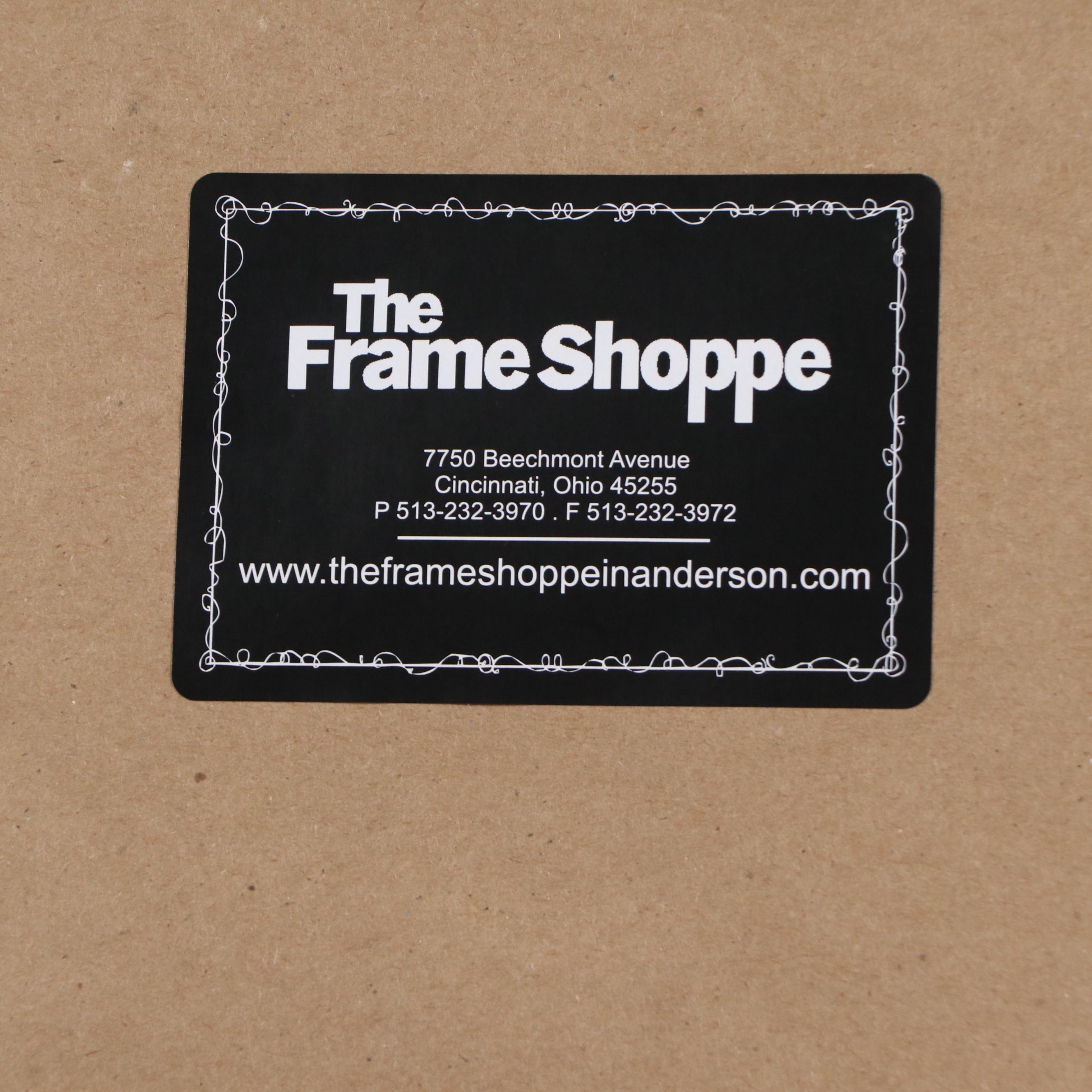 Watercolor Painting of Abstract Botanical Composition, 2019