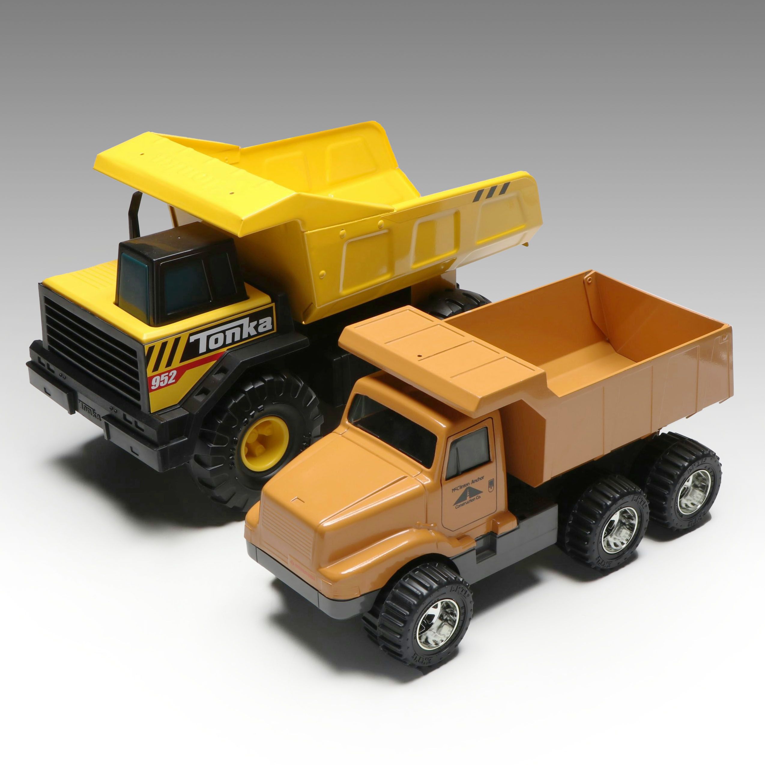 ERTL and  Tonka 952 Dump Trucks