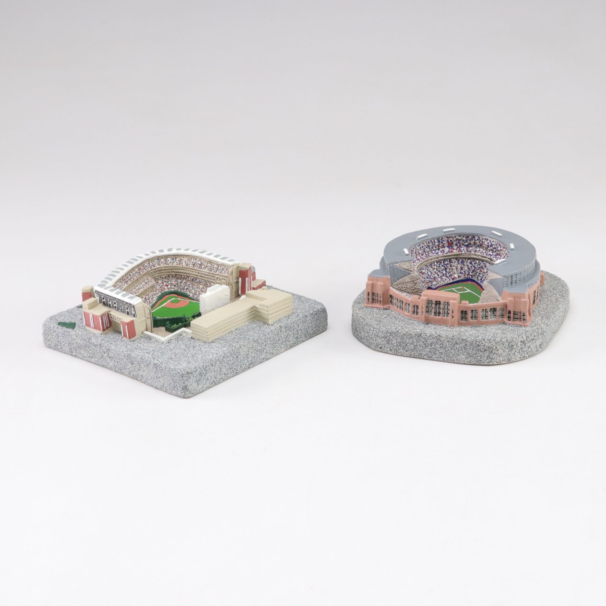 Jacobs Field and Cleveland Stadium Limited Edition Replica Figures, 1998
