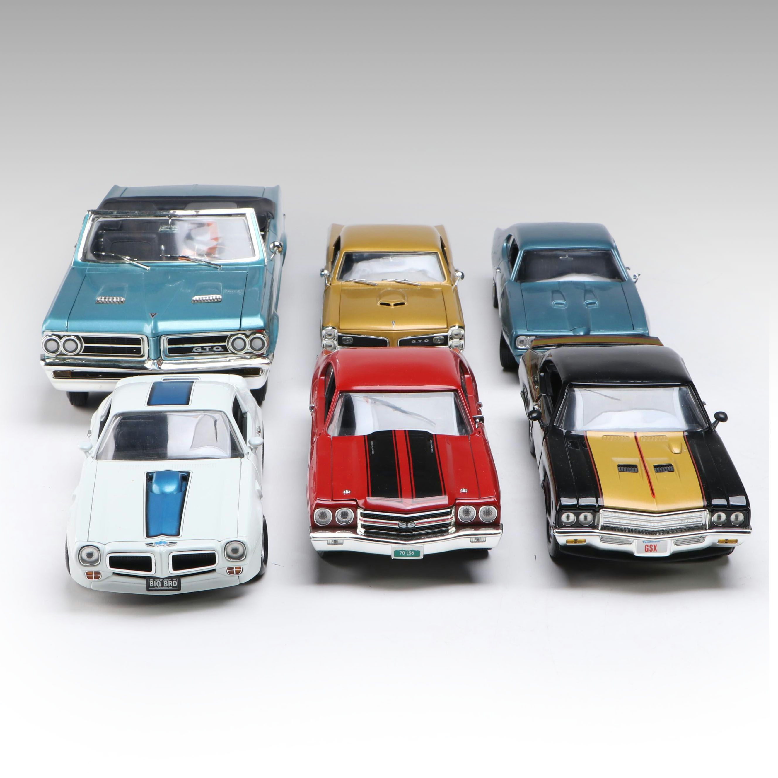 Ertl Pontiac Trans Am and Other Diecast Vintage Cars