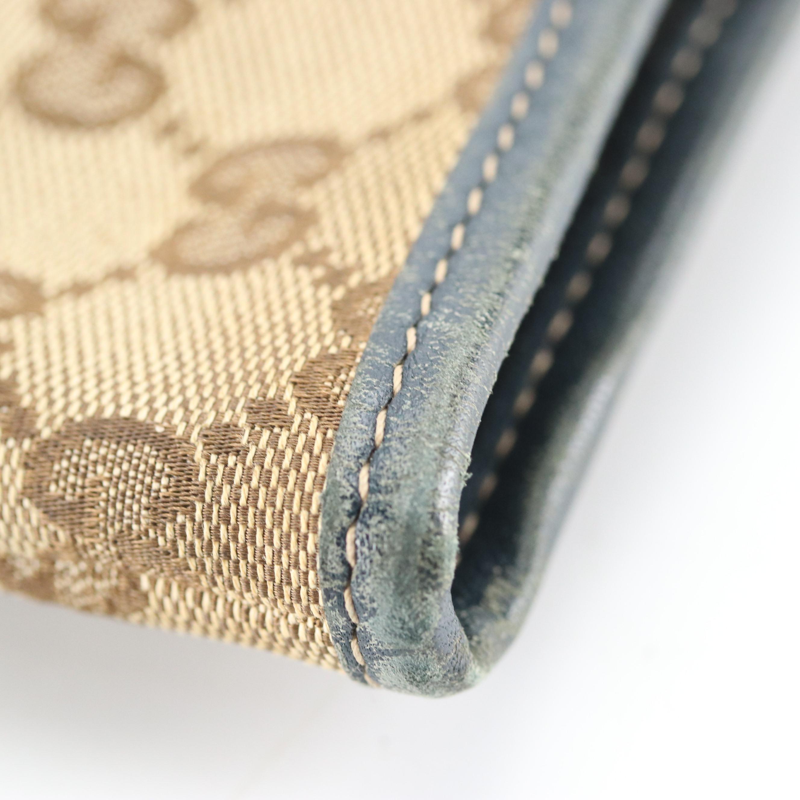 Gucci Papagarro Mini Tote in GG Canvas na dLeather