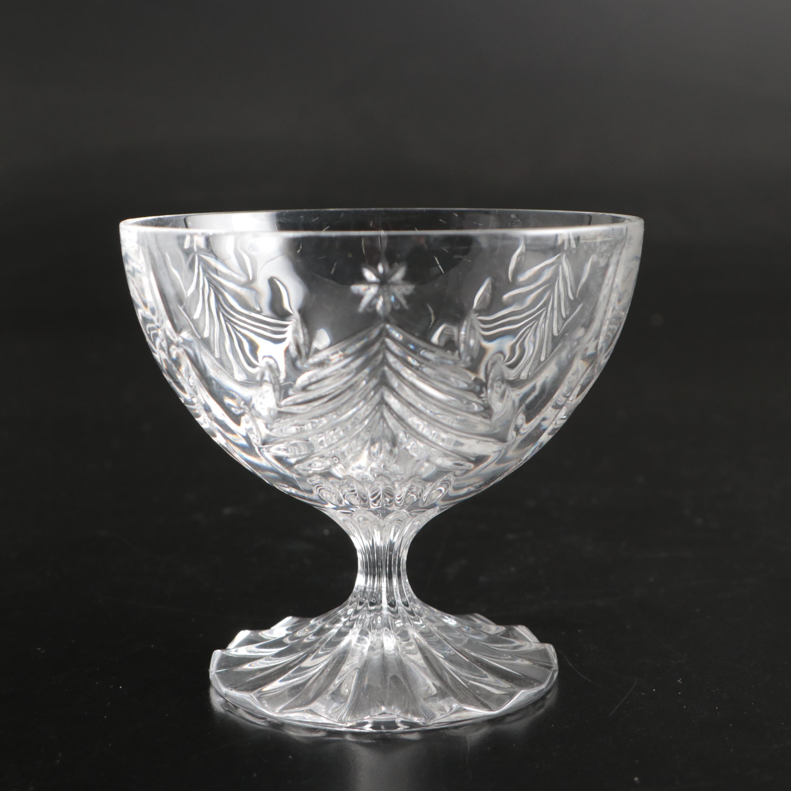 Marquis by Waterford and Mikasa Christmas Tree Cookie Jar and Dessert Dish