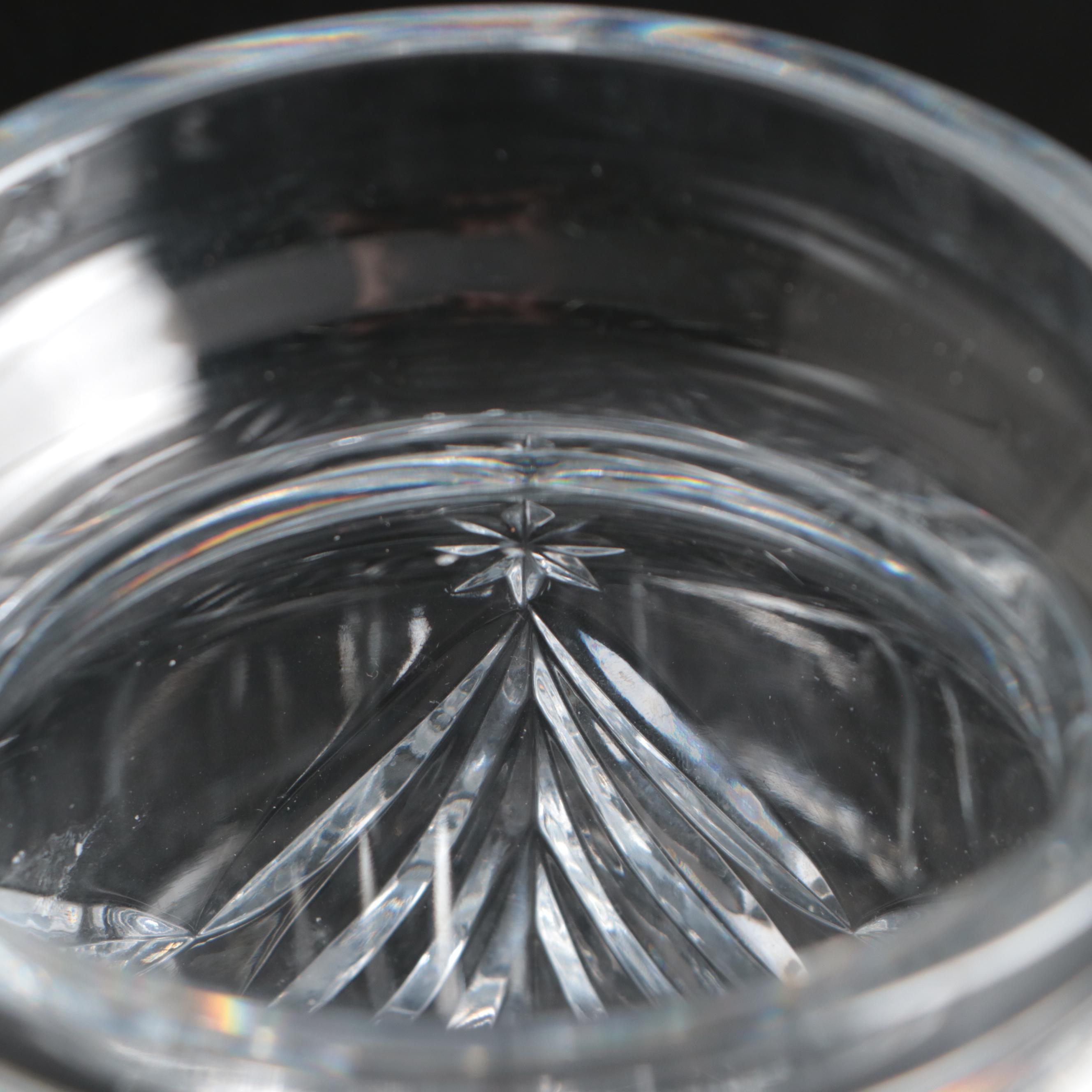 Marquis by Waterford and Mikasa Christmas Tree Cookie Jar and Dessert Dish