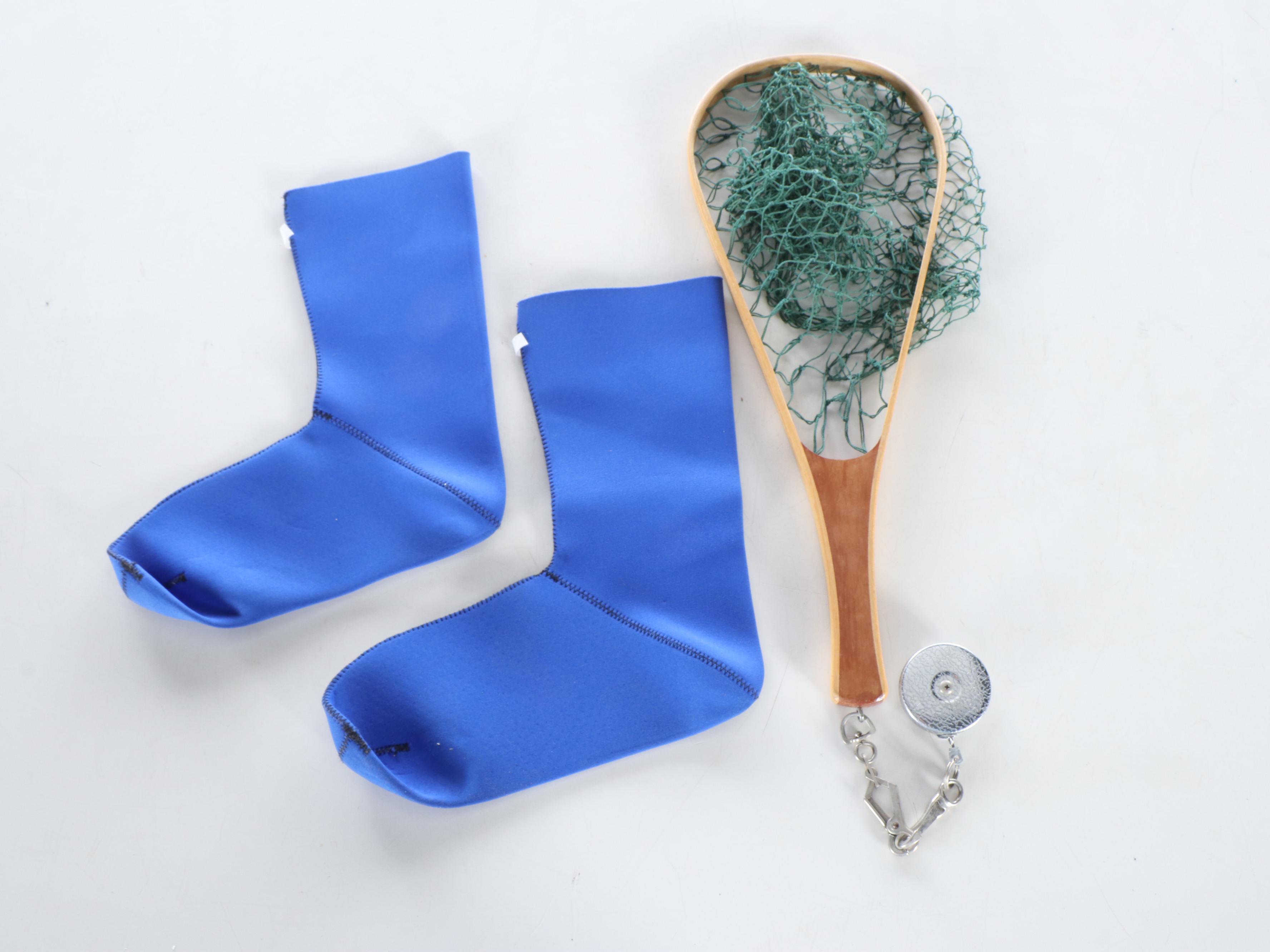 Pflueger "Purist" Fishing Pole with Other Fishing Gear and Accessories