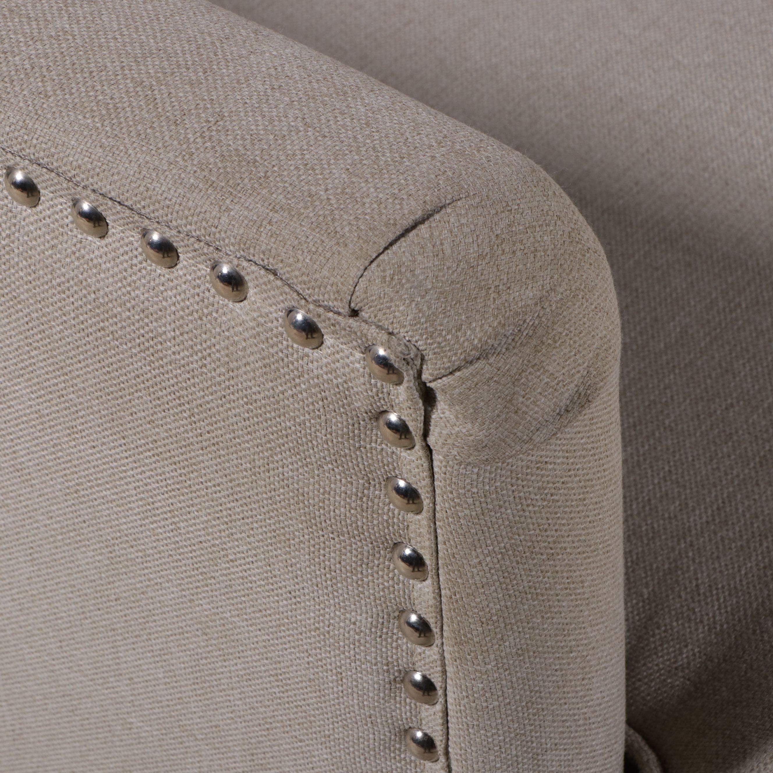 Contemporary Tufted and Upholstered Rocking Chair