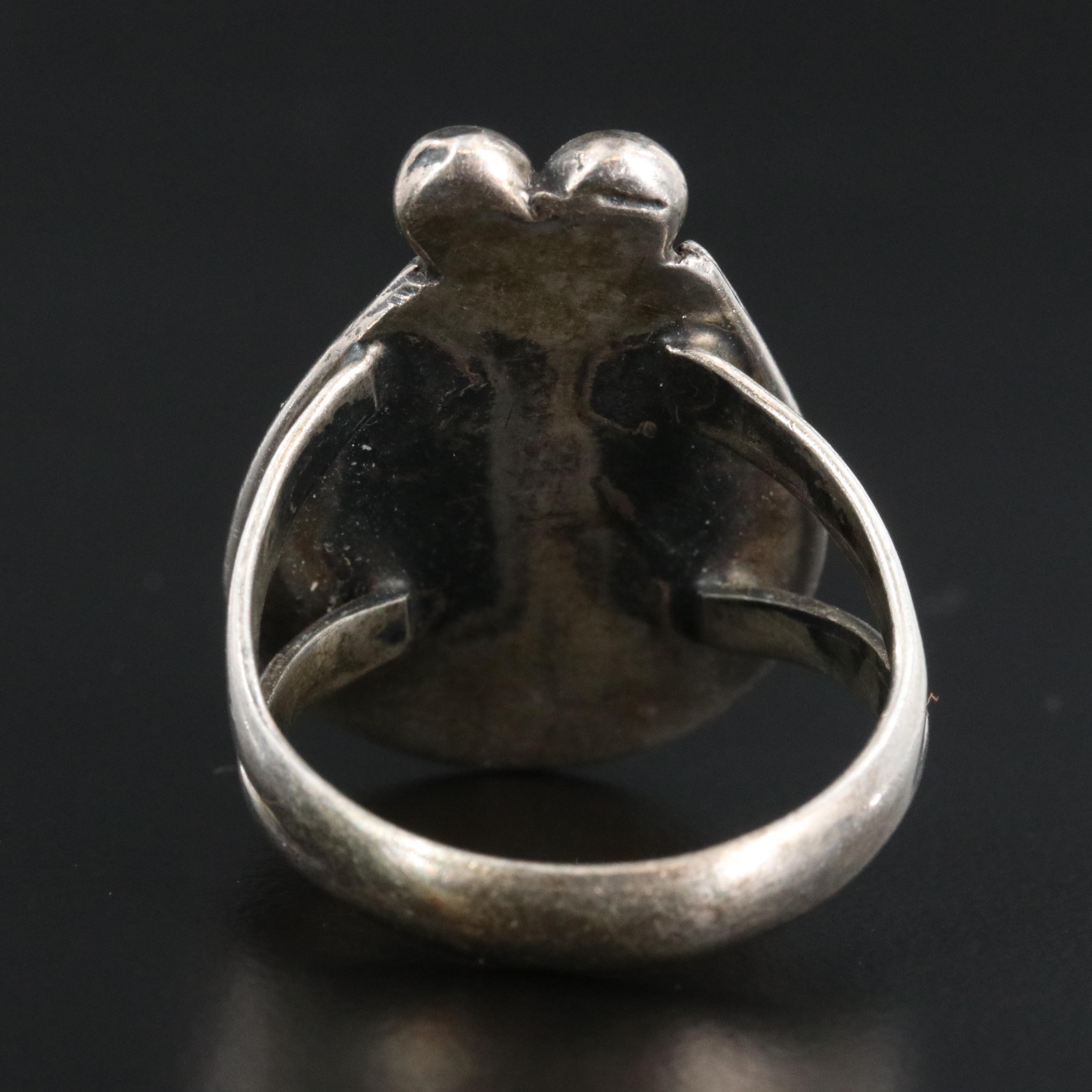 Southwestern Turquoise Sterling  Ring