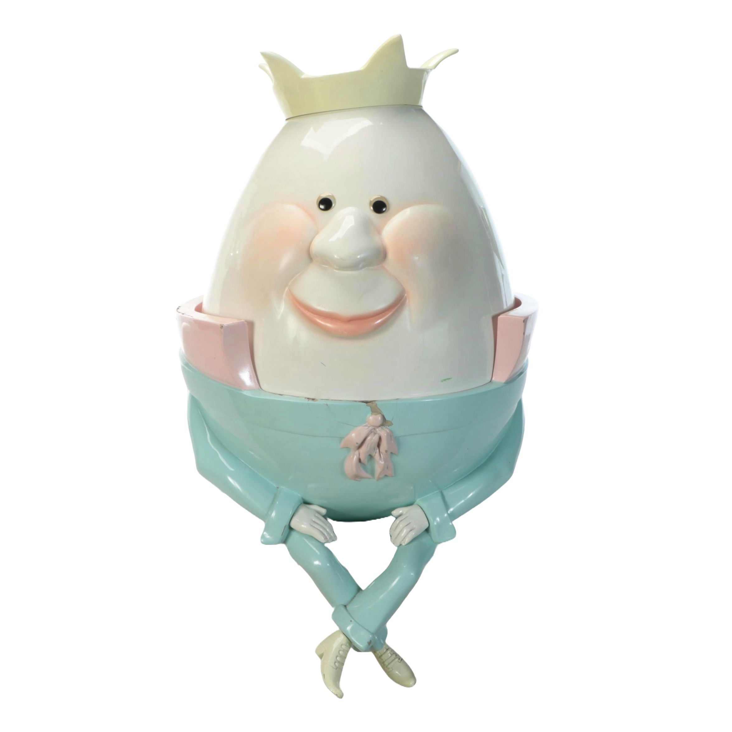 Humpty Dumpty Pastel Composite Shelf Sitter Figurine