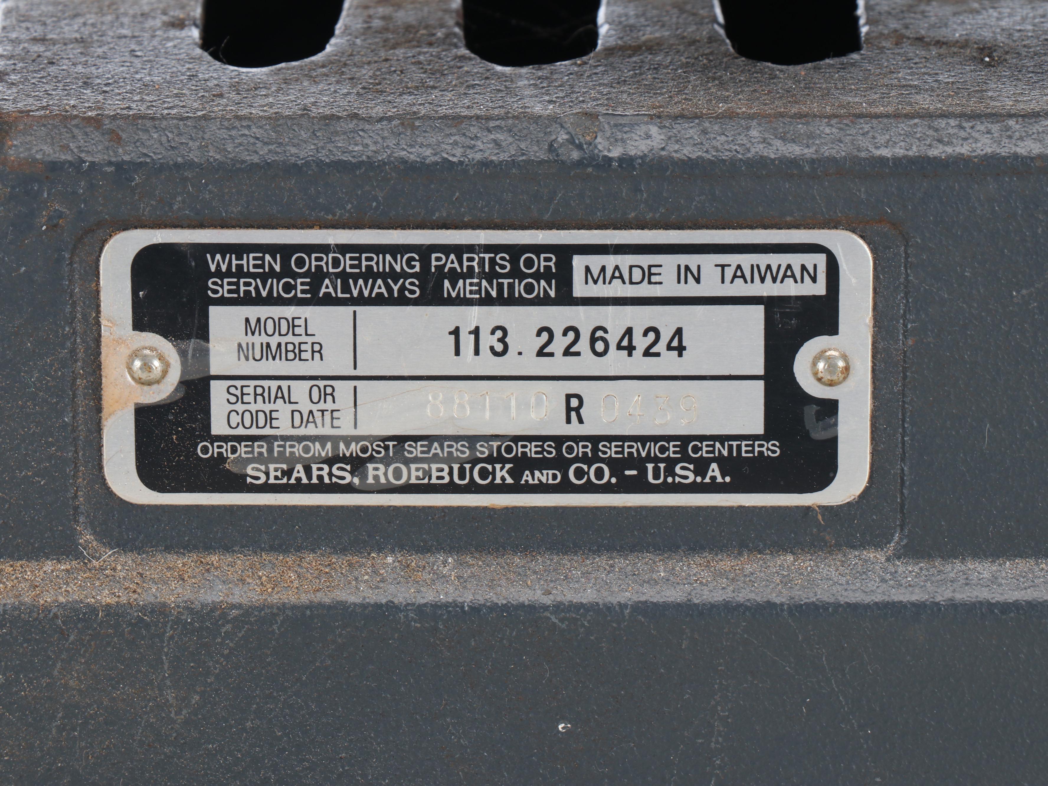 Craftsman Belt and Disk Sander with Sander Belts