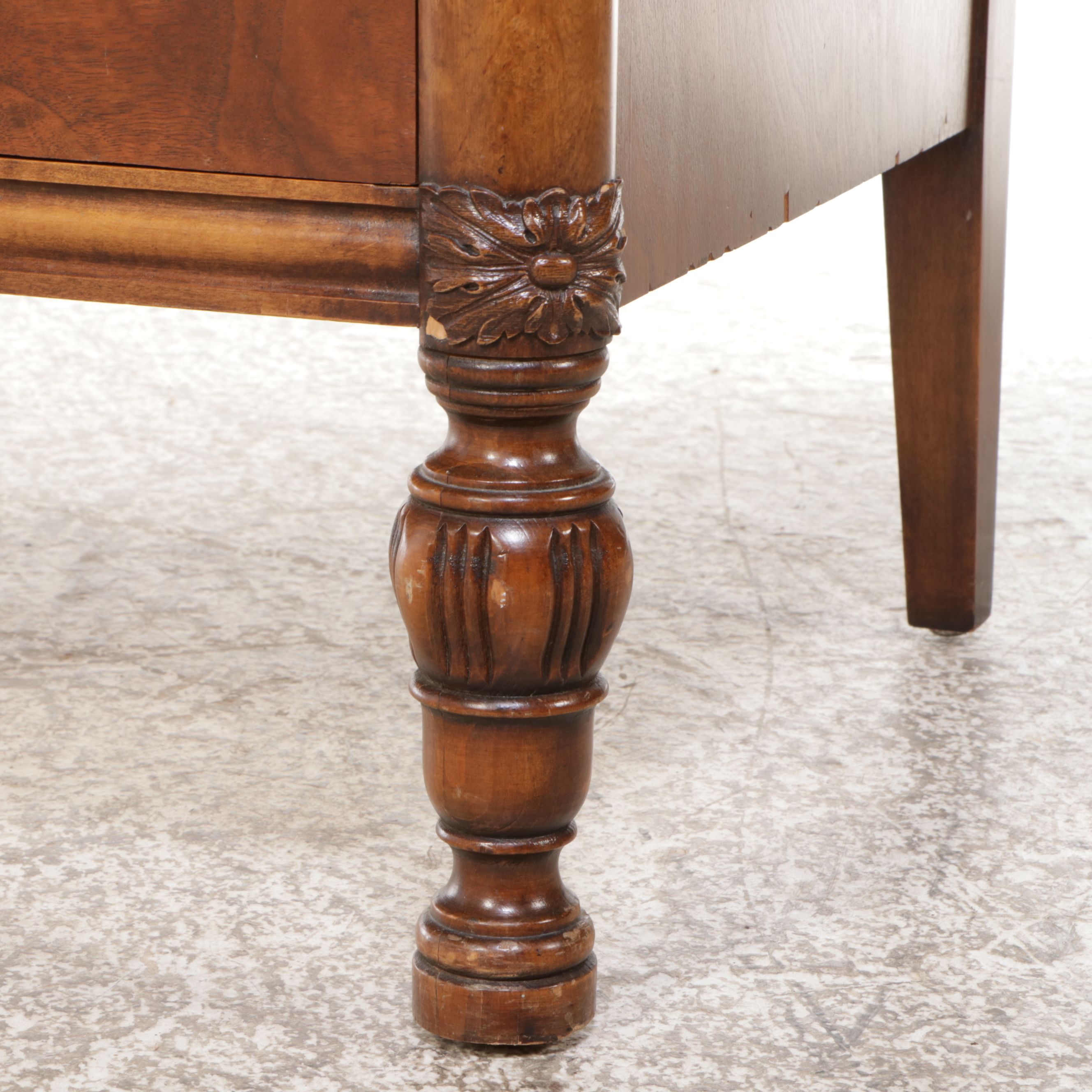 Romweber Industries Burl Wood Chest of Drawers