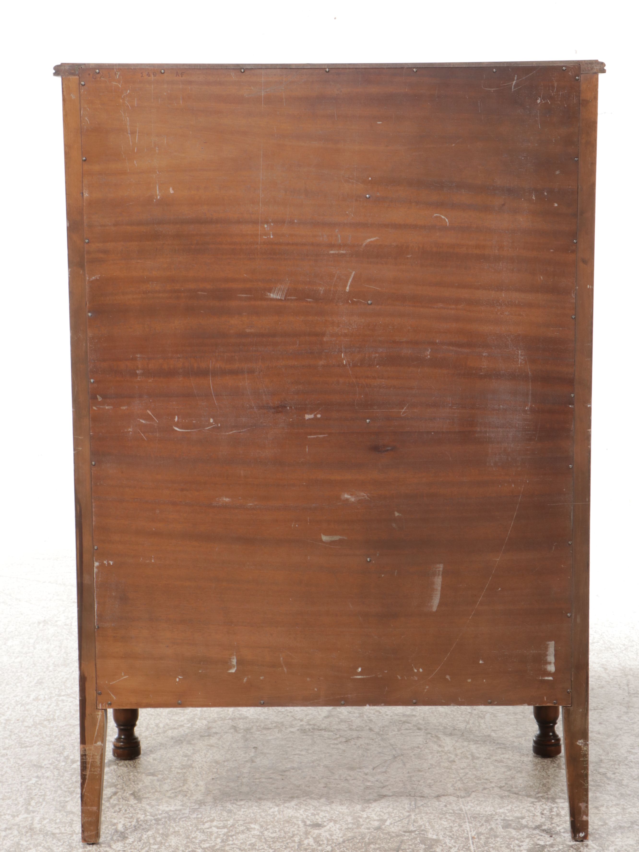 Romweber Industries Burl Wood Chest of Drawers
