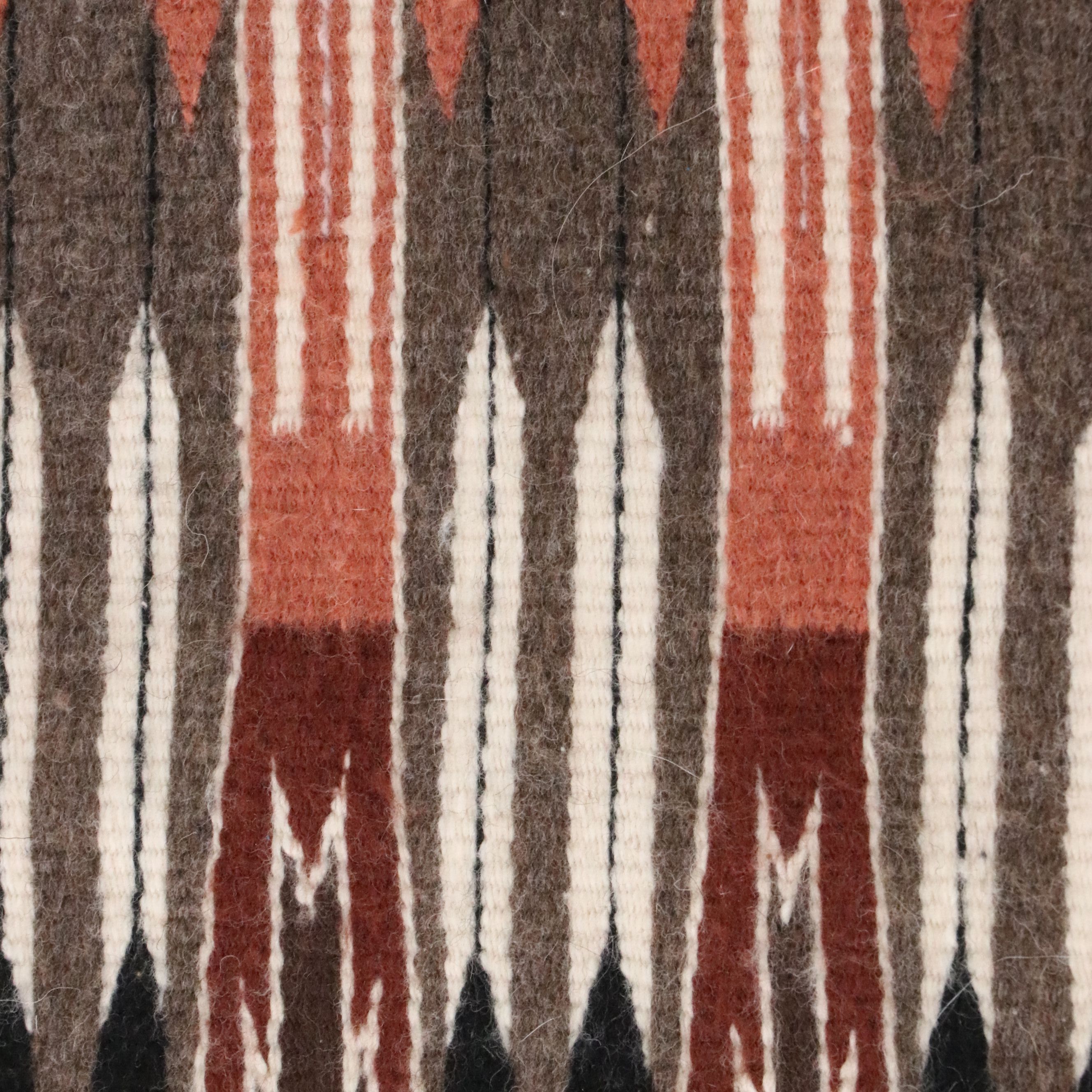 2' x 3' Handwoven Navajo Yei bi Chei Female Dancers Accent Rug