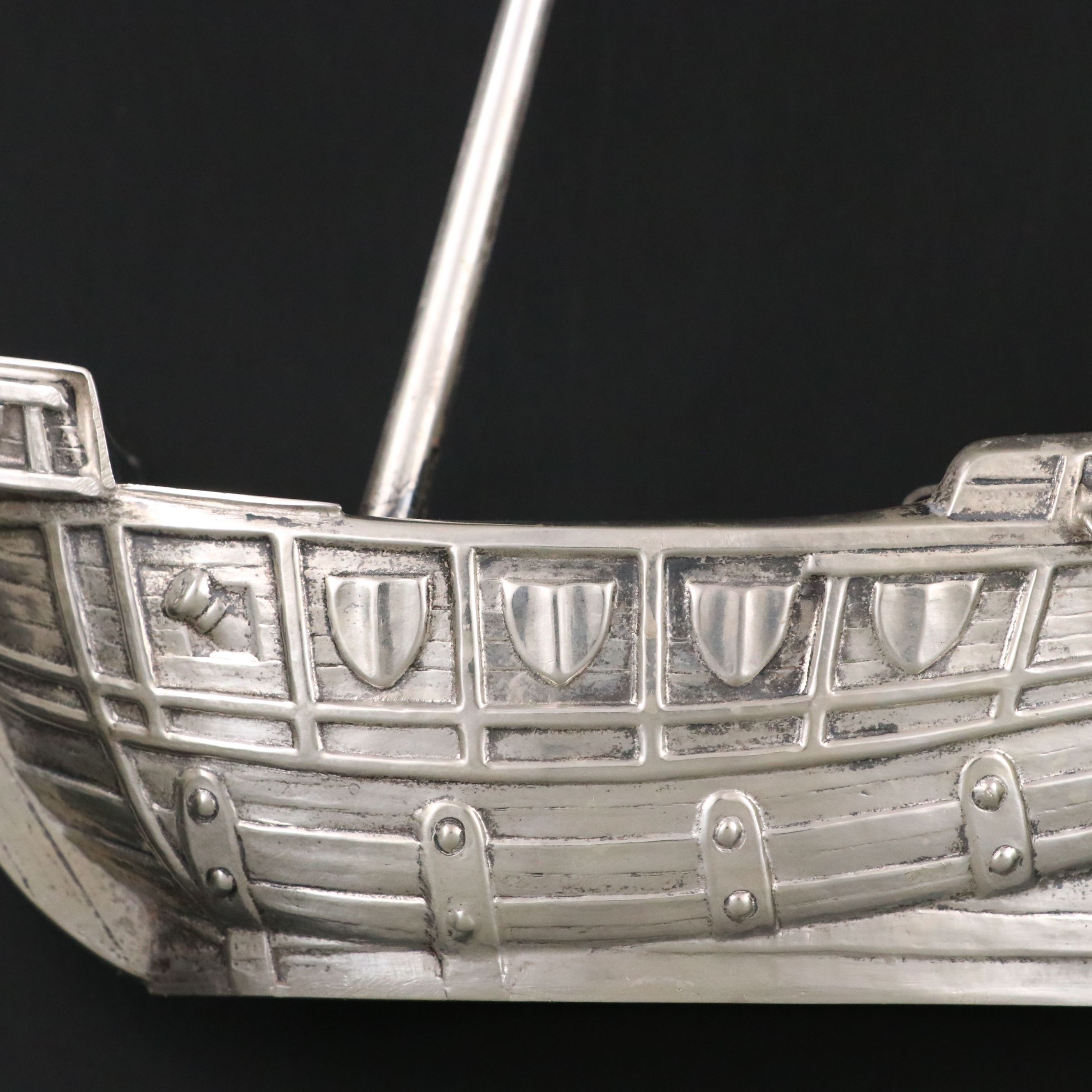 Gorham Durgin Sterling Silver Ship, Early to Mid-20th Century