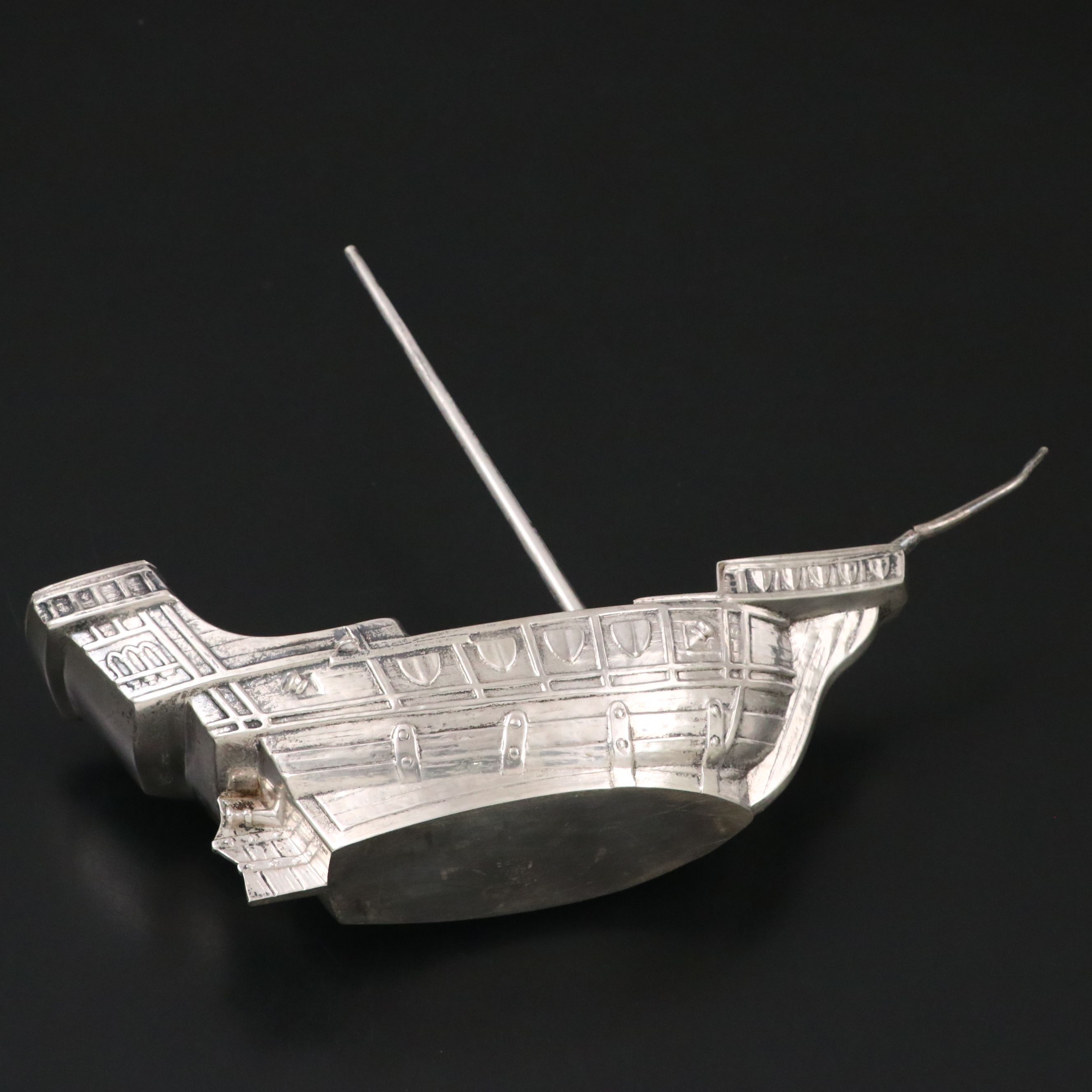 Gorham Durgin Sterling Silver Ship, Early to Mid-20th Century