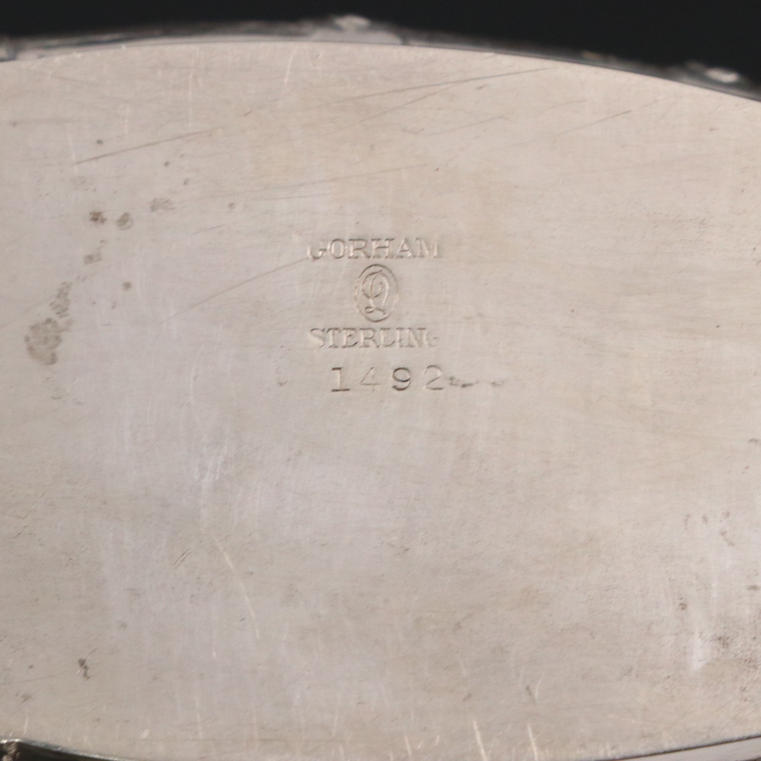 Gorham Durgin Sterling Silver Ship, Early to Mid-20th Century