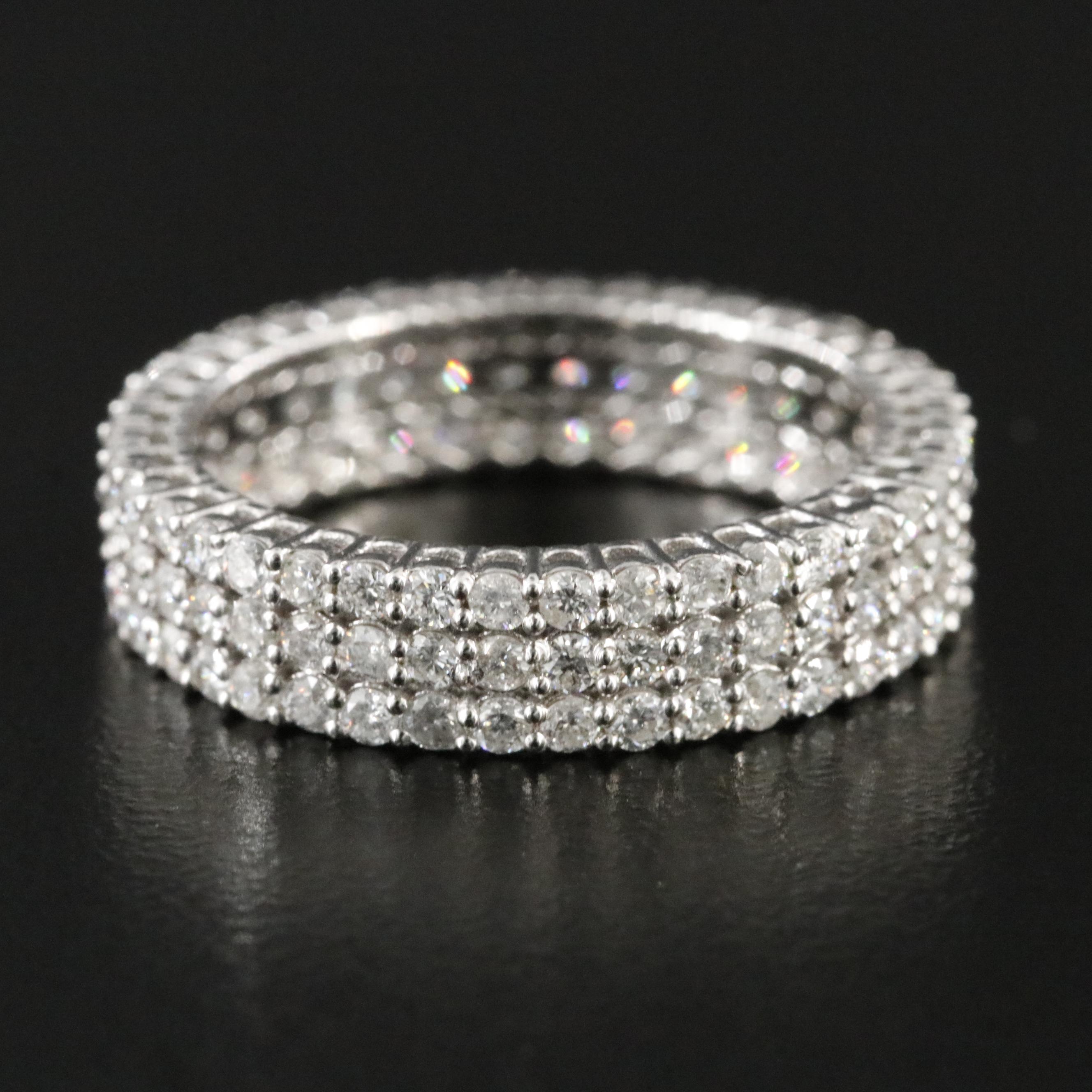 14K 1.61 CTW Diamond Eternity Band