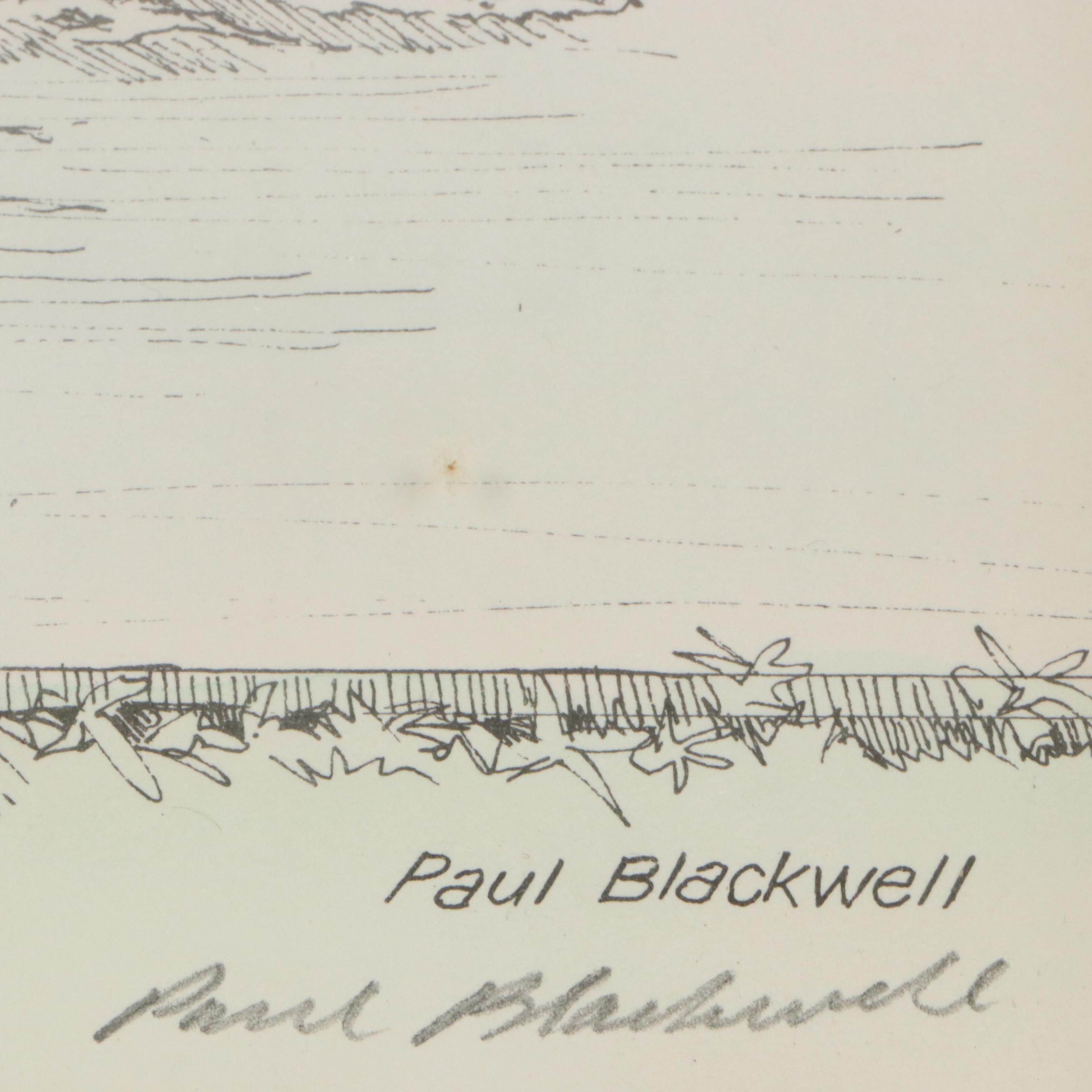 Cincinnati Cityscape Lithographs After Geneva South and Other Lithograph