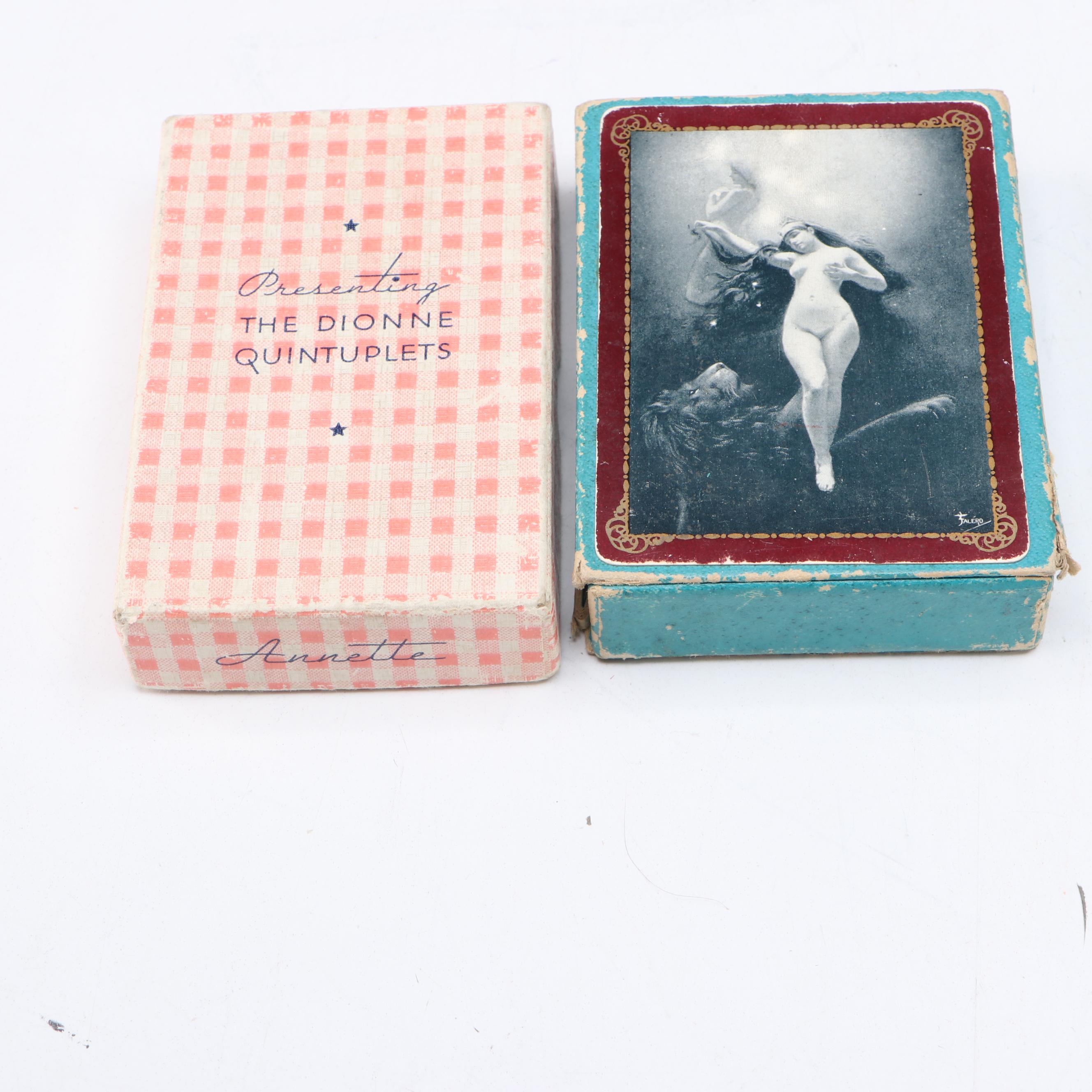 Ohio Wire Products Co. Burlesque and Other Vintage Playing Cards