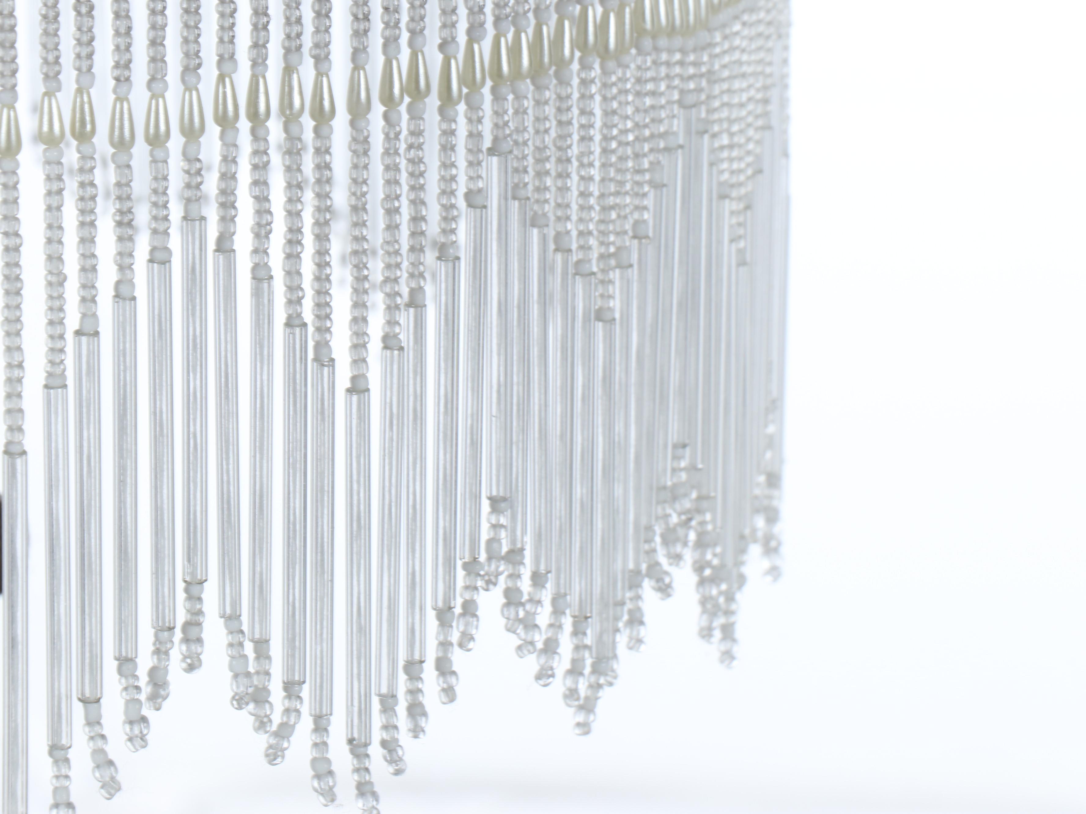 Green and Black Finish Resin Table Lamp with Hydrangea Glass Shade