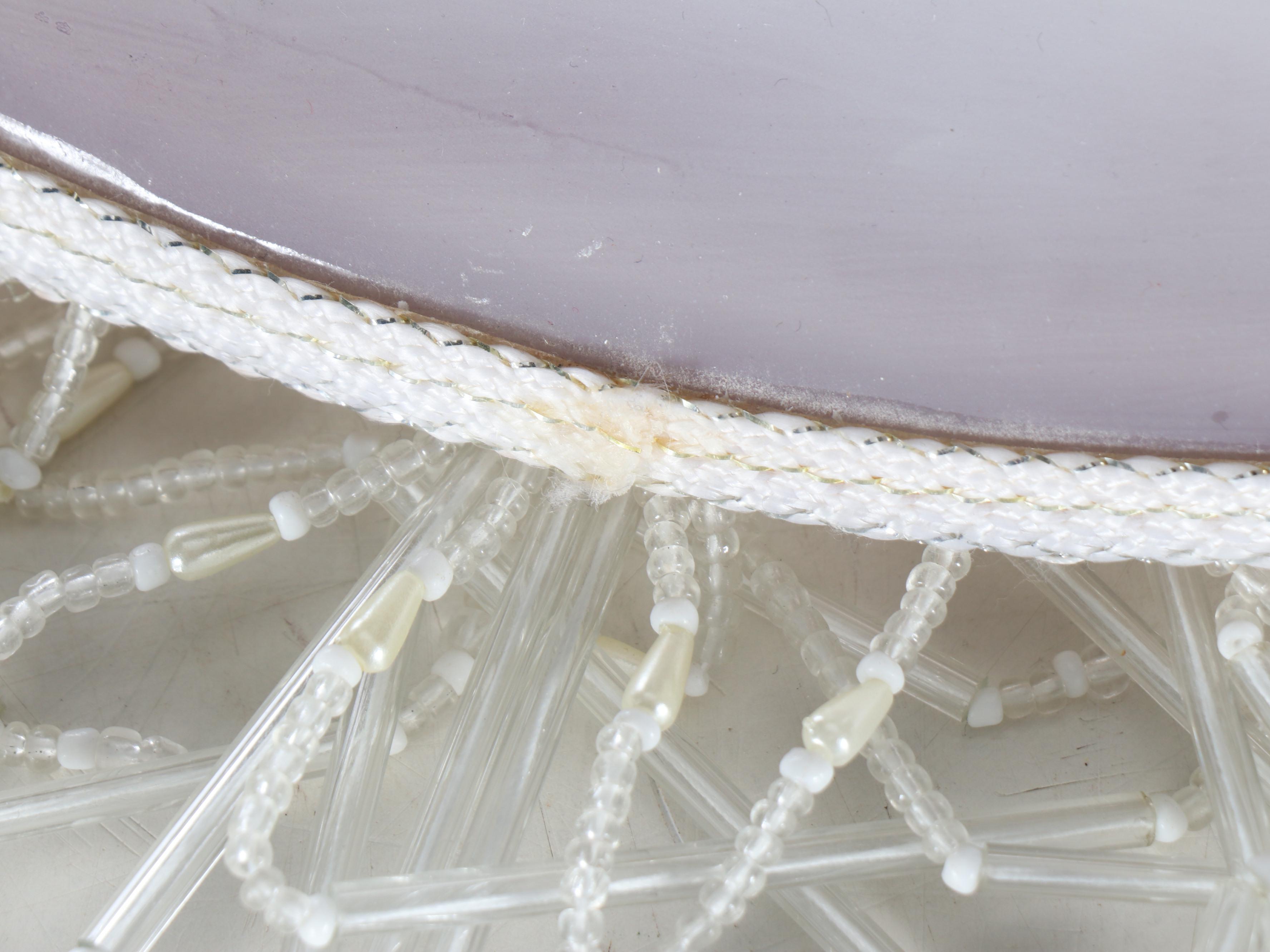 Green and Black Finish Resin Table Lamp with Hydrangea Glass Shade