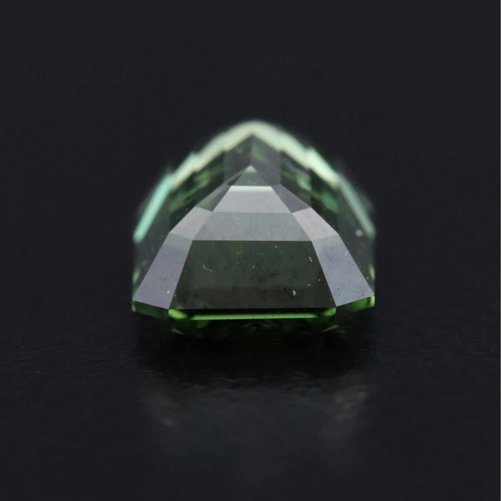 Loose 2.37 CT Lab Grown Fancy Green Diamond with IGI Report